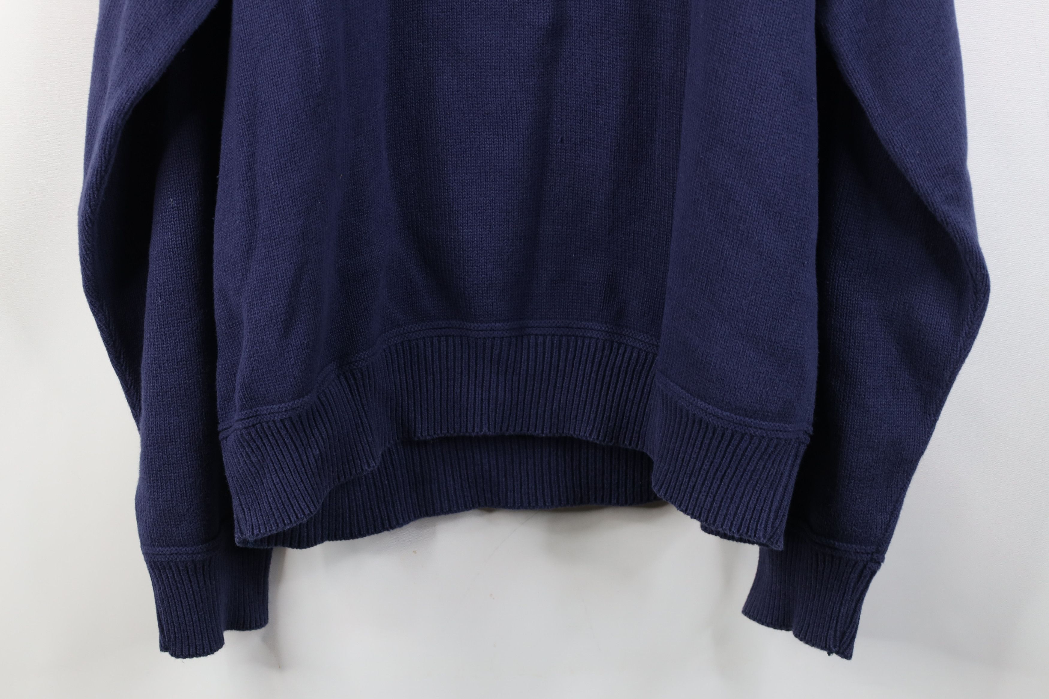 Vintage Vintage 90s Streetwear Golfing Knit Crewneck Sweater Blue Size US XL / EU 56 / 4 - 15 Thumbnail