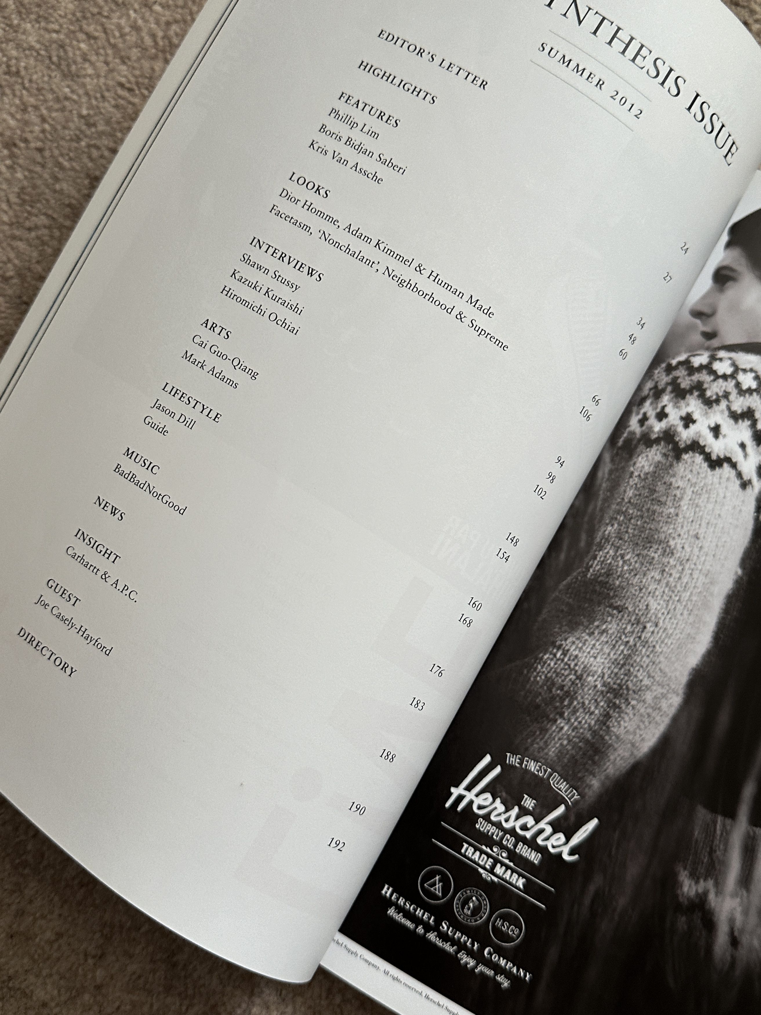 Hypebeast Hypebeast Magazine #1 Dior, Kris Van Assche, KVA Size ONE SIZE - 3 Thumbnail