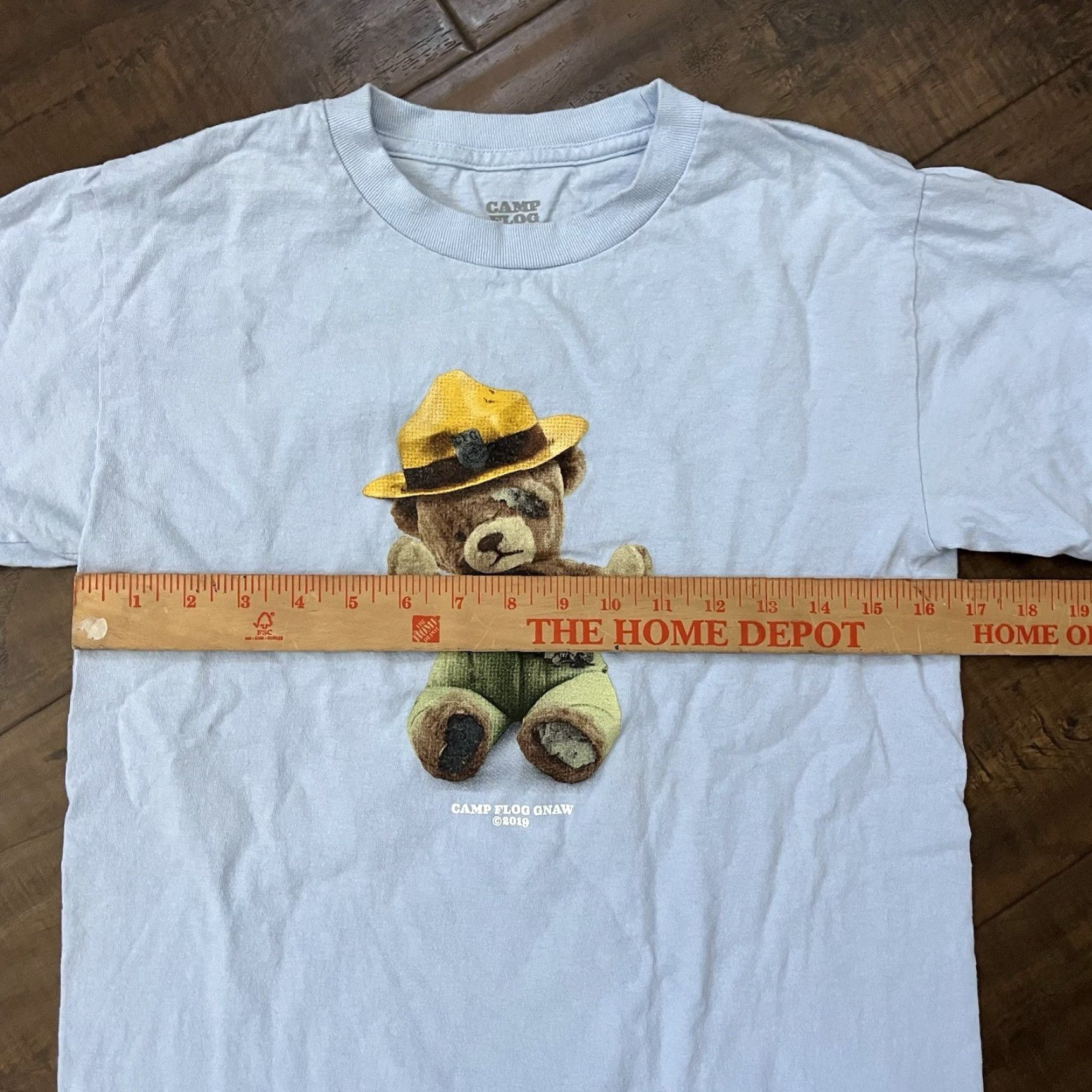 Golf Wang Golf Wang T-Shirt Adult Small Blue Camp Flog Gnaw 2019 Logo Graphic Print Crew Neck Short Sleeve Jersey Grunge Mens Size US S / EU 44-46 / 1 - 5 Thumbnail