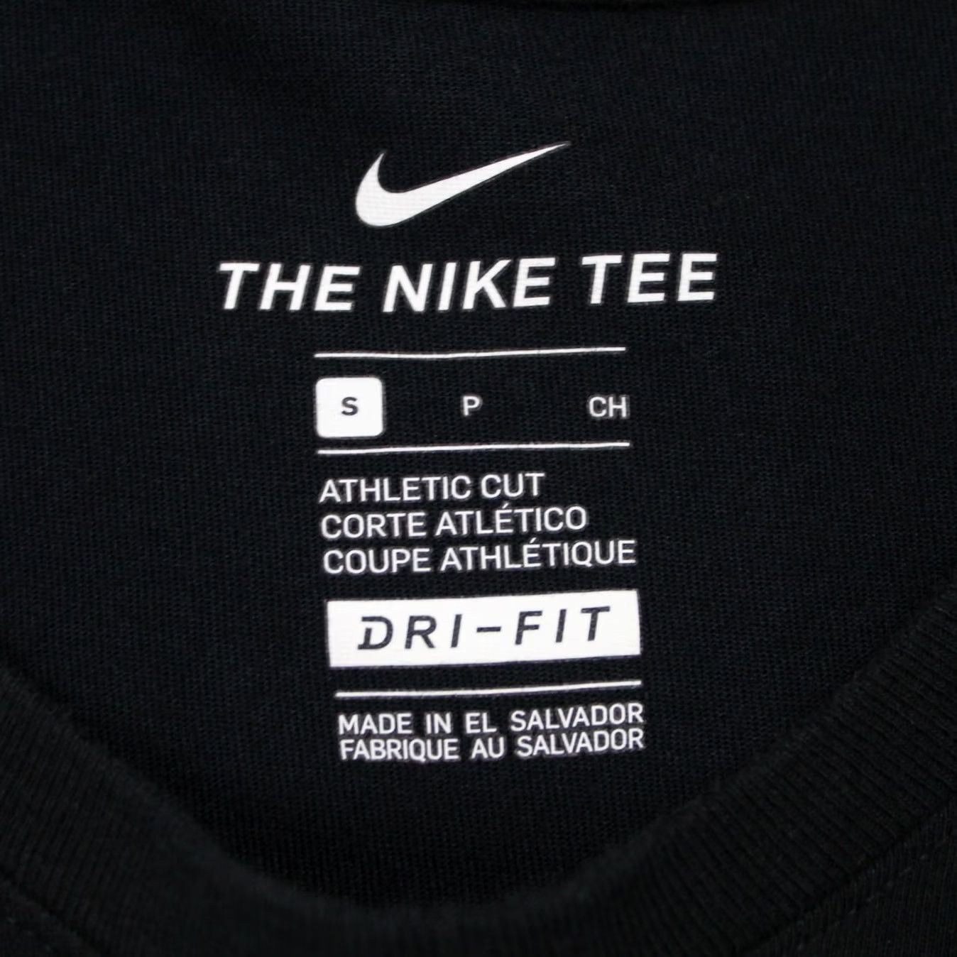 Nike Nike Dri-FIT Shirt Mens Small Black Athletic Slim Fit S/S Cotton/Poly Vintage? No Size US S / EU 44-46 / 1 - 7 Thumbnail