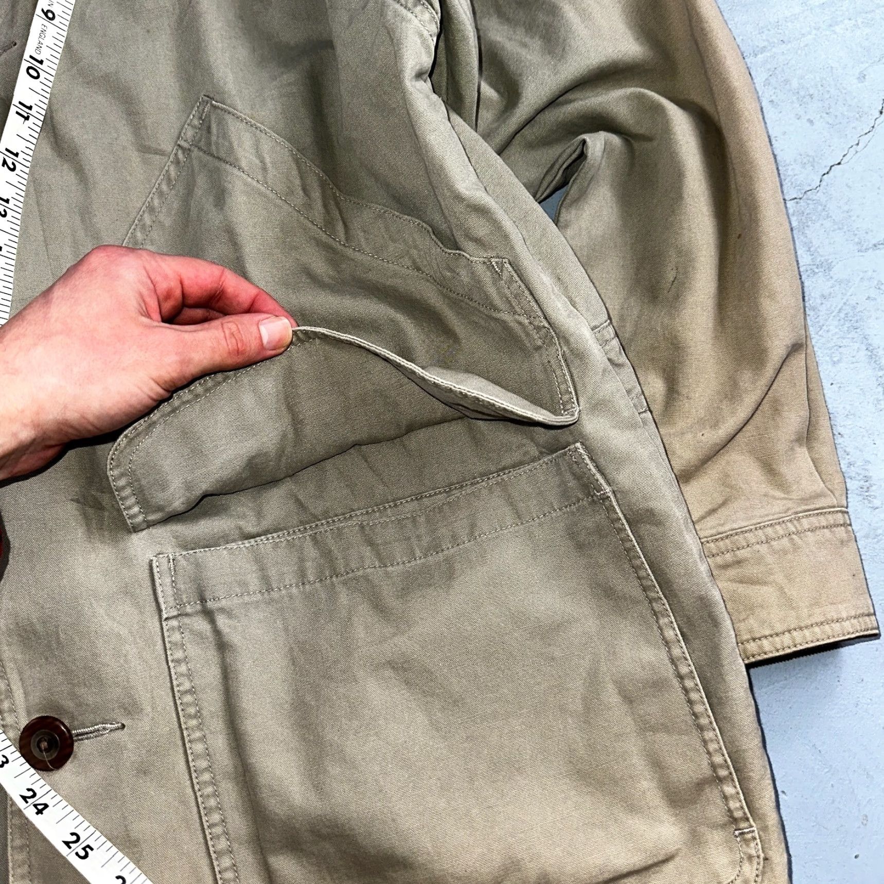 Eddie Bauer Eddie Bauer Jacket Mens M Tan Brown Chore Barn Field Coat Canvas Outdoor VTG Size US M / EU 48-50 / 2 - 7 Thumbnail