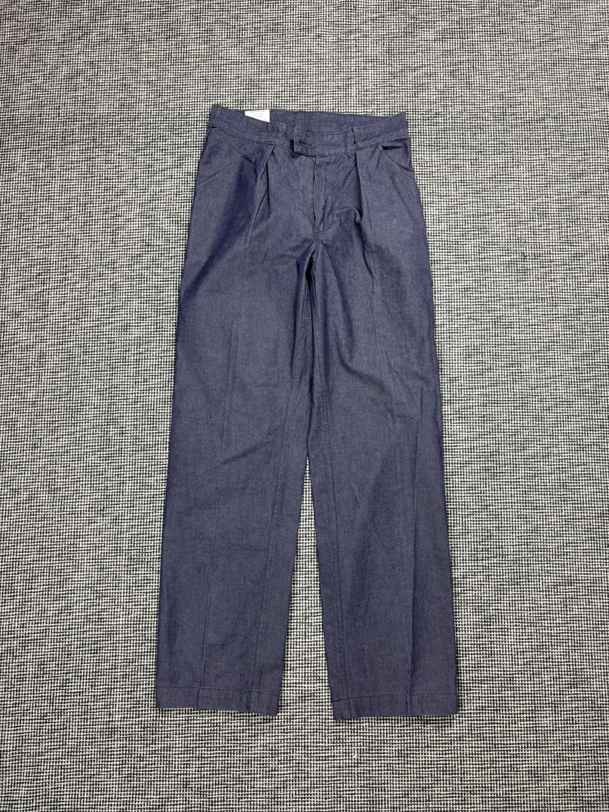 Vintage Vintage french workwear pleated utility trousers Size US 28 / EU 44 - 1 Thumbnail