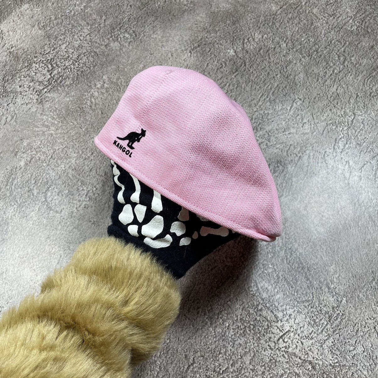 Vintage 90s Alt Beanie Mohair Ushanka Faux American VTg