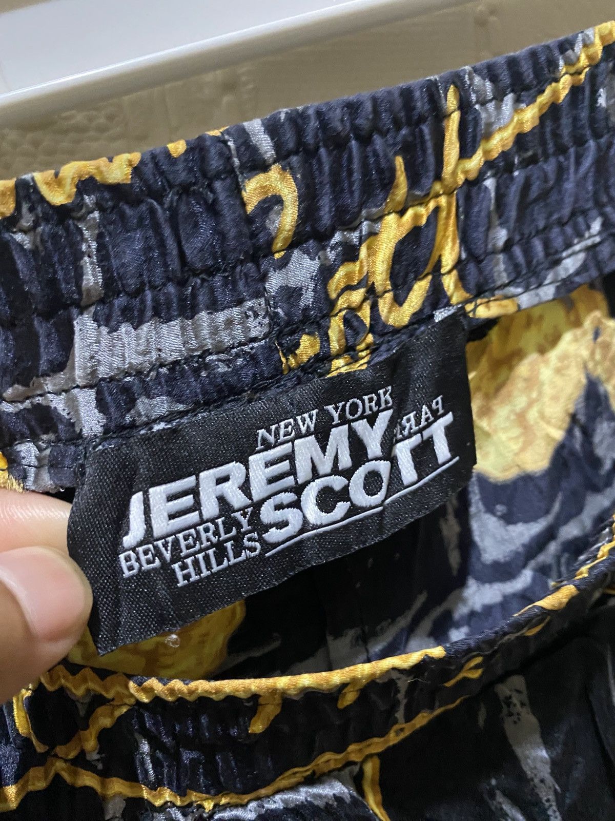 Jeremy Scott Jeremy Scott Verly Hills Satin Pants Size 31" - 7 Thumbnail