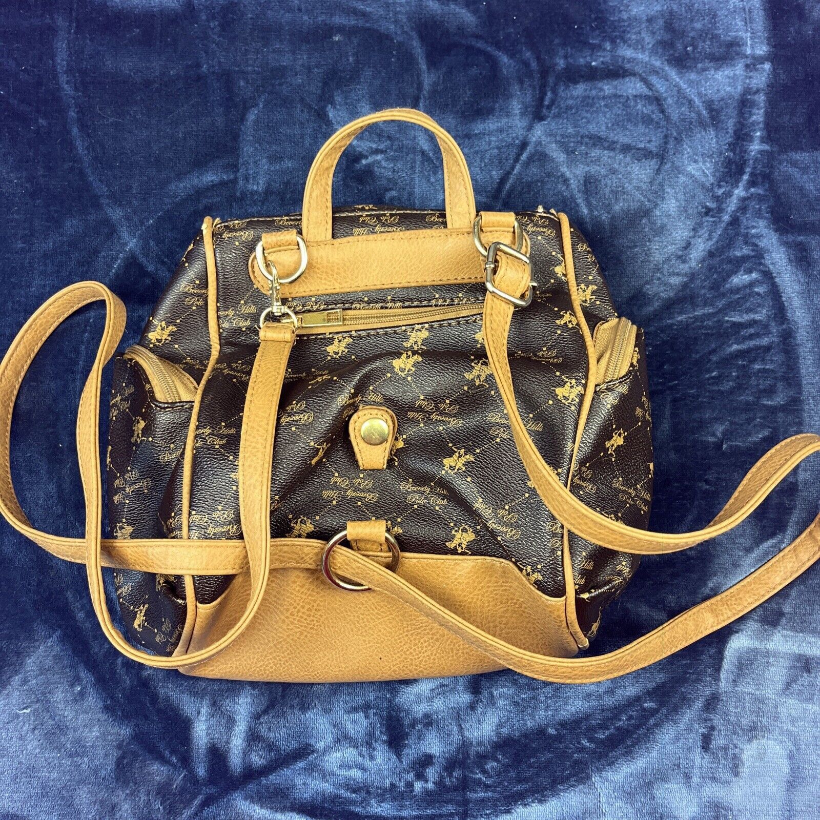 Other Y2K Beverly Hills Polo Club Mini Backpack Prep Golf Academia Size ONE SIZE - 6 Thumbnail