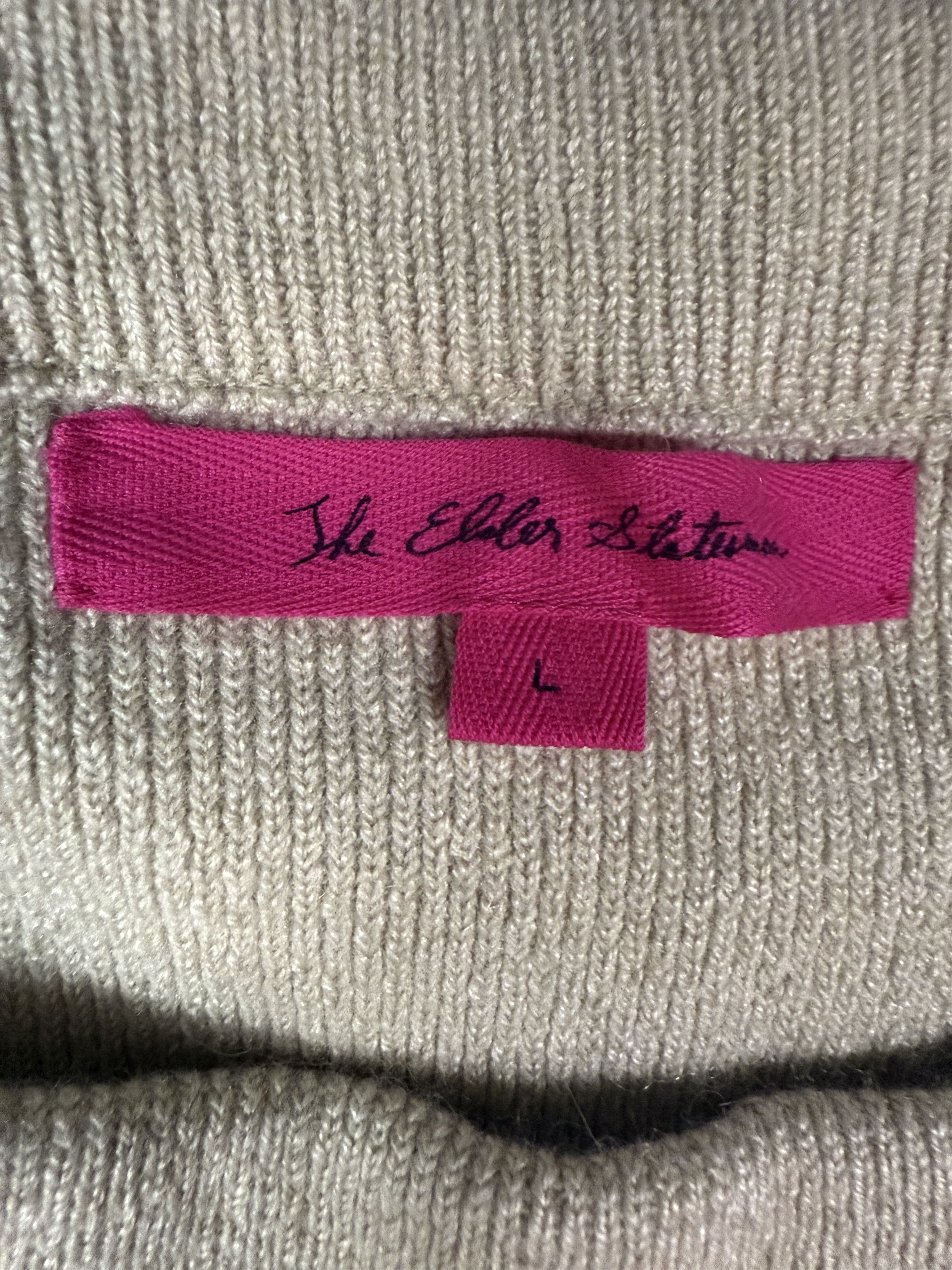 The Elder Statesman $895 The Elder Statesman Delicash Oatmeal Flare Pant Size 34" / US 12 / IT 48 - 10 Thumbnail