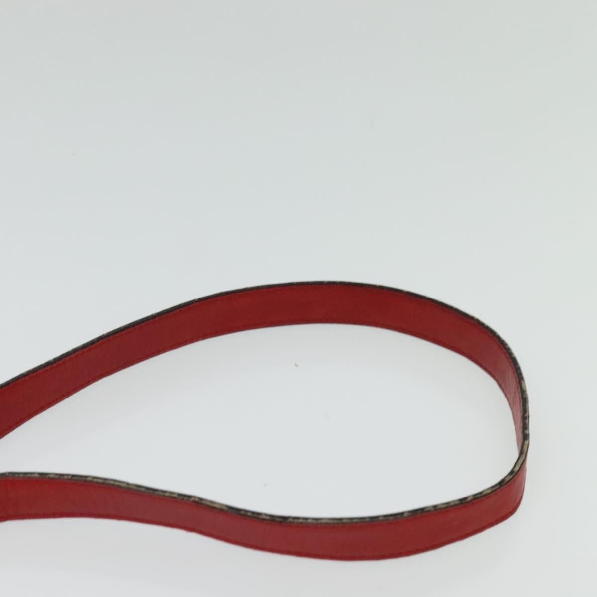 Celine CELINE Chain Shoulder Bag Leather Red Gold Size ONE SIZE - 8 Thumbnail