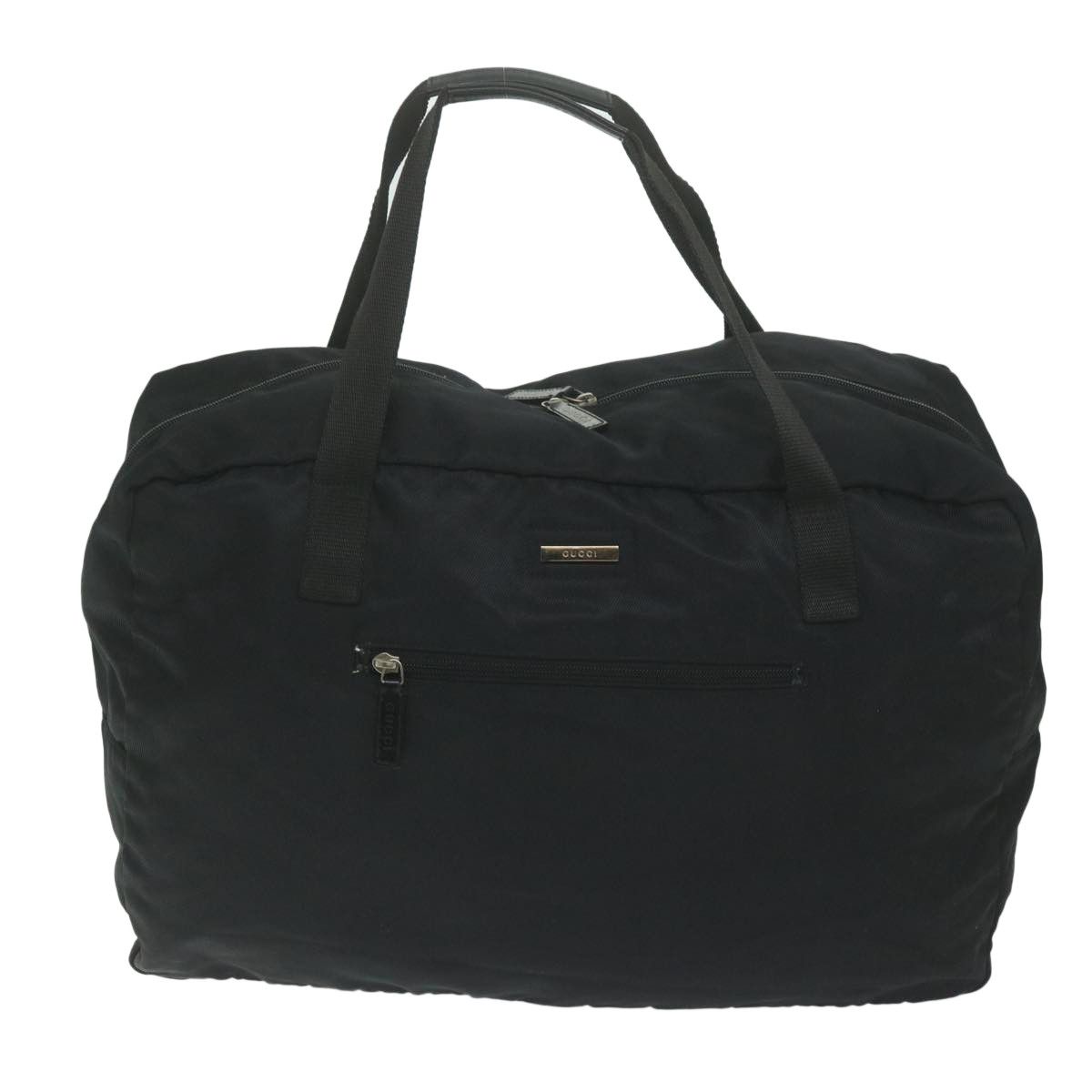 Gucci Black Synthetic Travel Bag (Pre-Owned) Size ONE SIZE - 1 Thumbnail