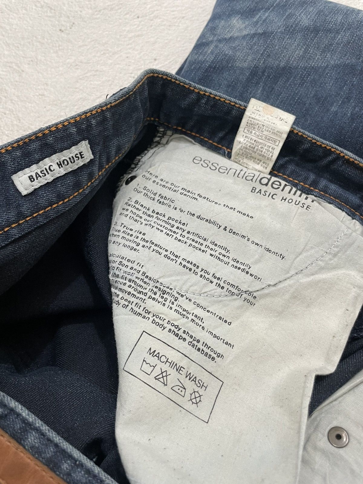 Hysteric Glamour 2000s Vintage Acid Washed Blue Denim Y2K Size US 32 / EU 48 - 5 Thumbnail