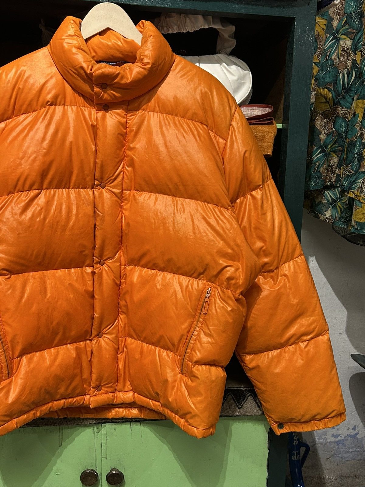 Moncler Grenoble Moncler Grenoble Orange Synthetic Puffer Jacket Size US L / EU 52-54 / 3 - 5 Thumbnail