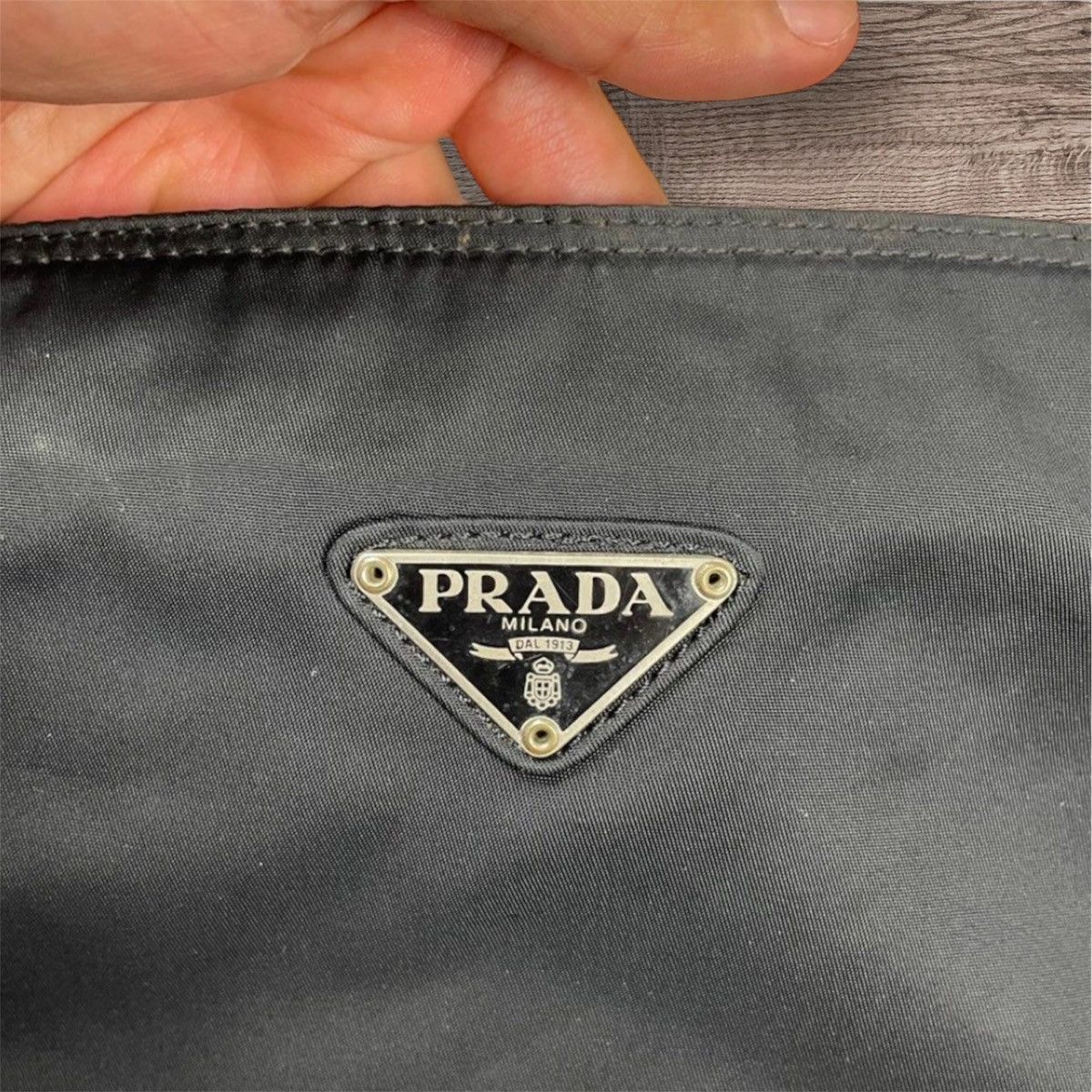 Prada Vintage Prada Nylon Bag Size ONE SIZE - 9 Thumbnail