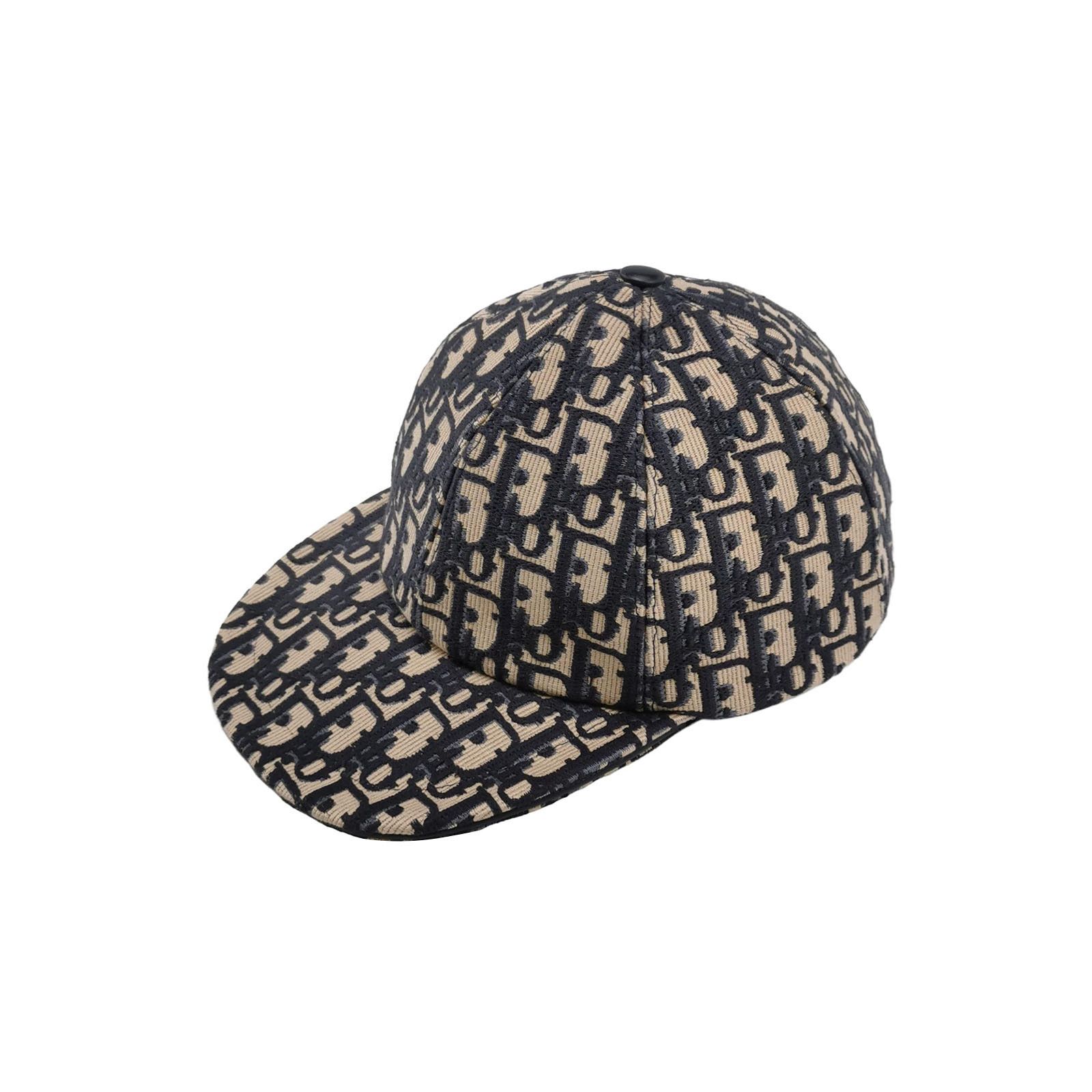 Dior Dior Oblique Cotton Baseball Cap Size One Size Size ONE SIZE - 1 Thumbnail