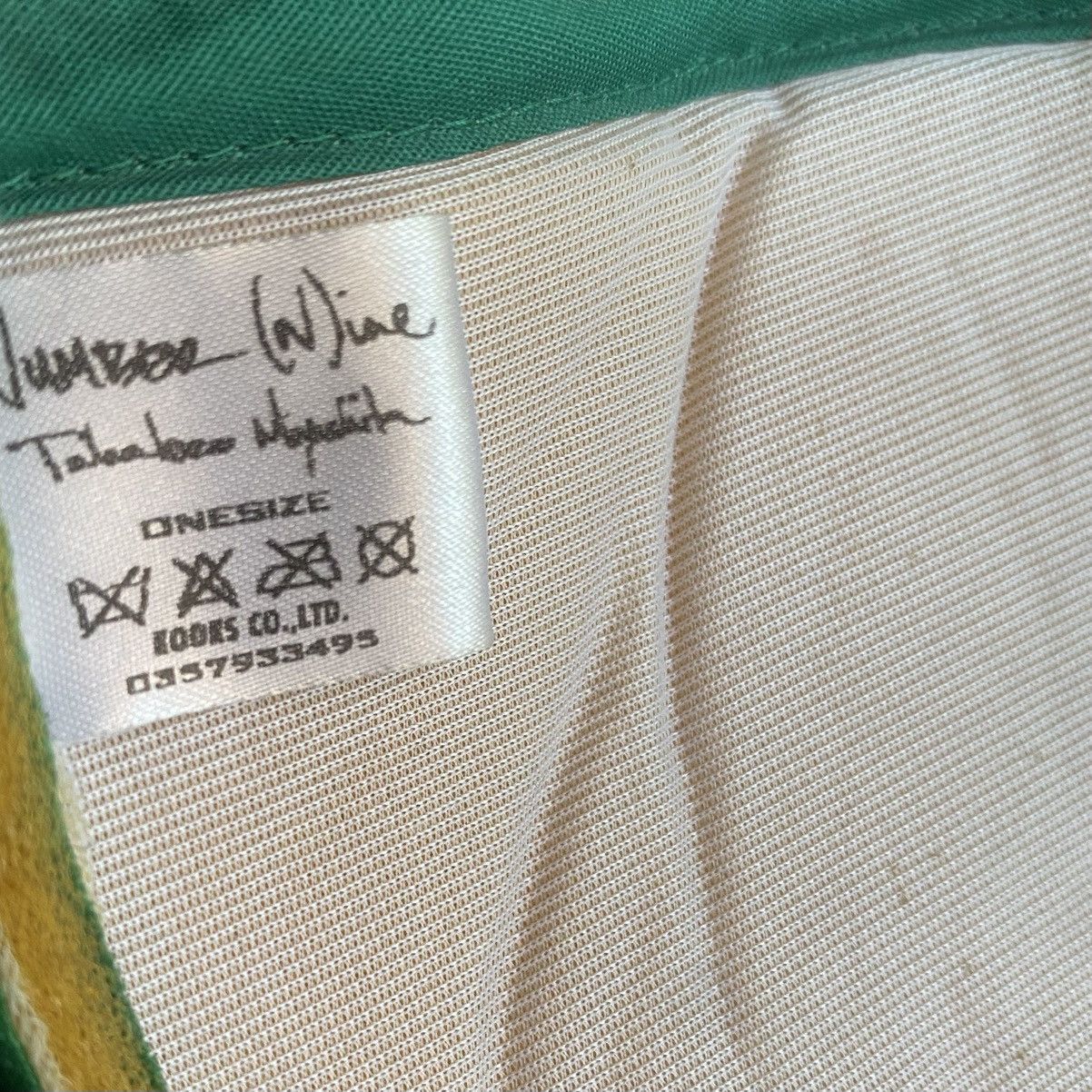 Number (N)ine N(N) Archive AW03 Rolling Stone Cap Size ONE SIZE - 7 Thumbnail