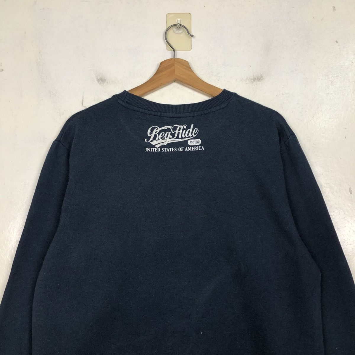 Japanese Brand 📌Beg Hide Motor United State of America Sweatshirt Punk Size US M / EU 48-50 / 2 - 12 Thumbnail