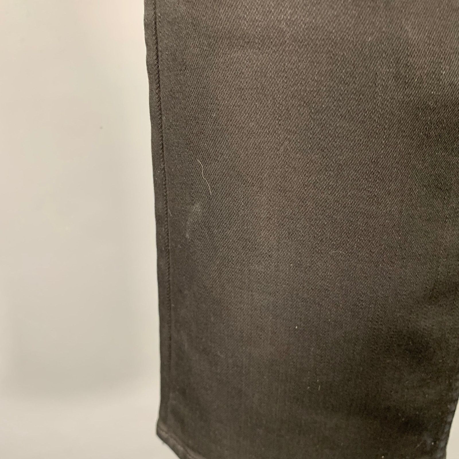 Other 32 -Kane- Black Cotton Blend 5 Pocket Slim Straight Jeans Size US 32 / EU 48 - 6 Thumbnail