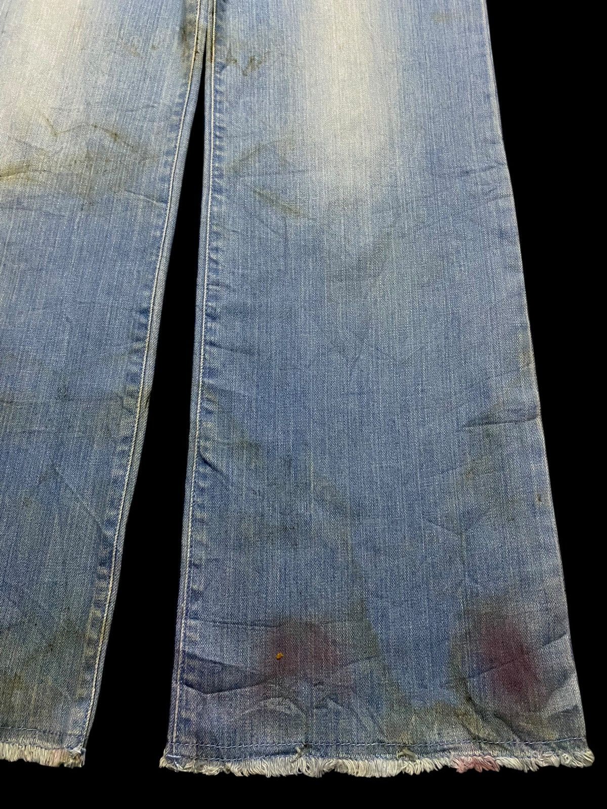 Vintage Distressed Japanese Brand with paint splatters indie grunge Size US 32 / EU 48 - 8 Thumbnail