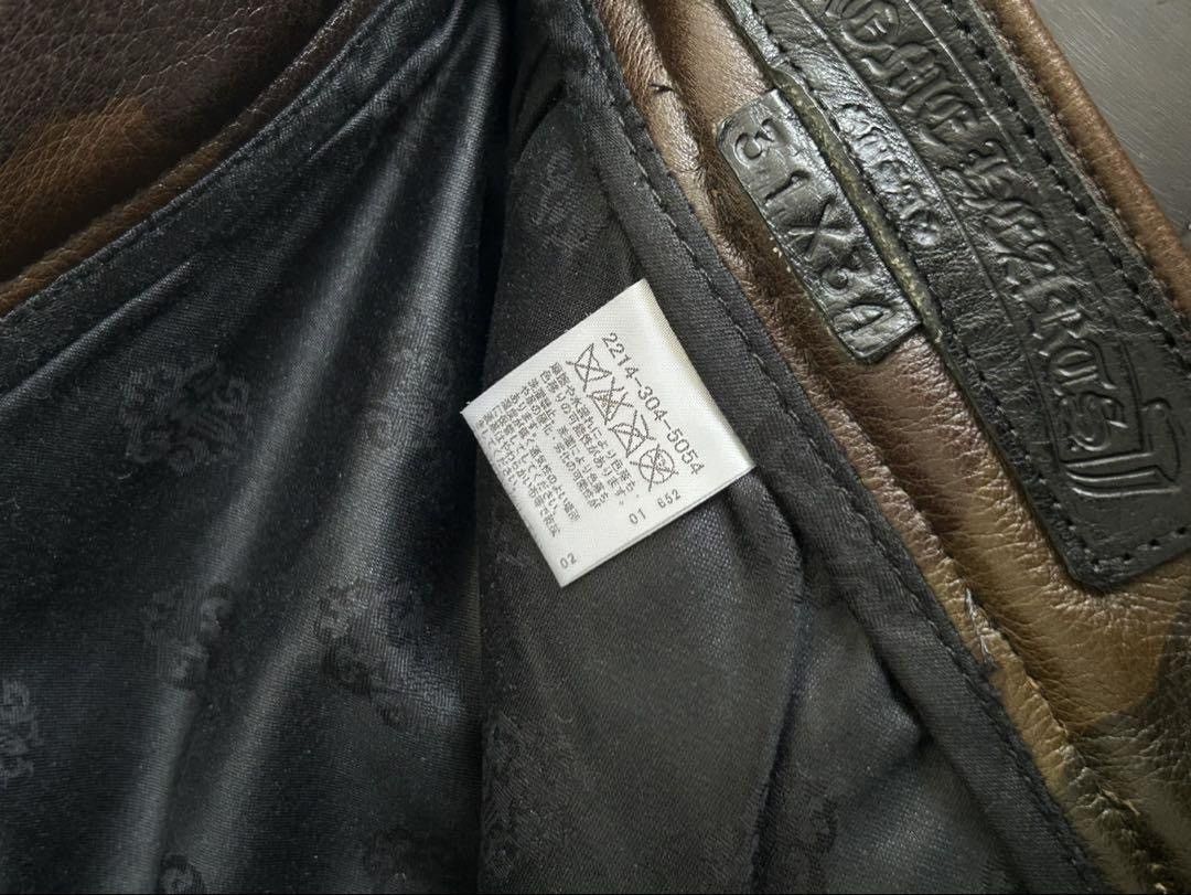 Chrome Hearts CH Military Camo Leather Pants Size US 31 - 5 Thumbnail