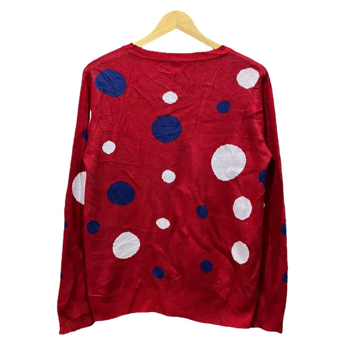 Gucci × Vintage Vintage Gucci Polkadot Knit Sweaters Size XS / US 0-2 / IT 36-38 - 2 Thumbnail