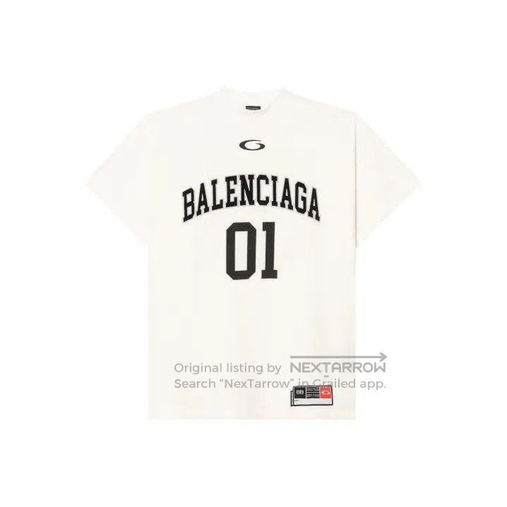 Balenciaga Balenciaga SS25 Basketball Oversized Tee Shirt. Size US M / EU 48-50 / 2 - 1 Thumbnail