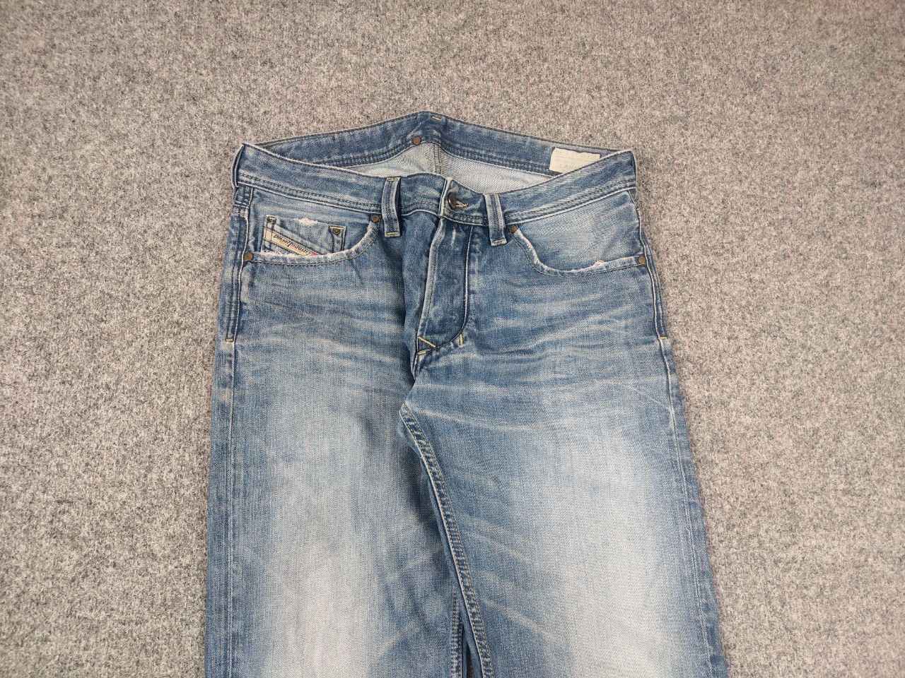 Diesel Vintage 90's Diesel Larkee Faded Distressed Denim jeans Size US 34 / EU 50 - 7 Thumbnail