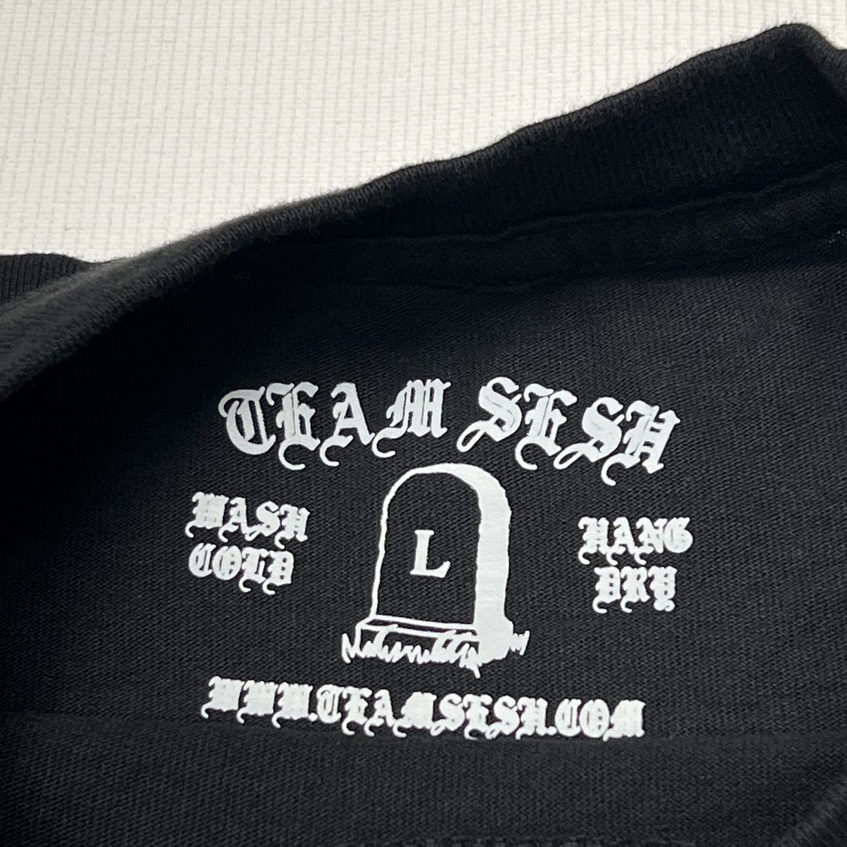 Bones × TeamSESH Team Sesh Bones Tee Shirt Black Crown Logo Merch Simple Size US L / EU 52-54 / 3 - 4 Thumbnail