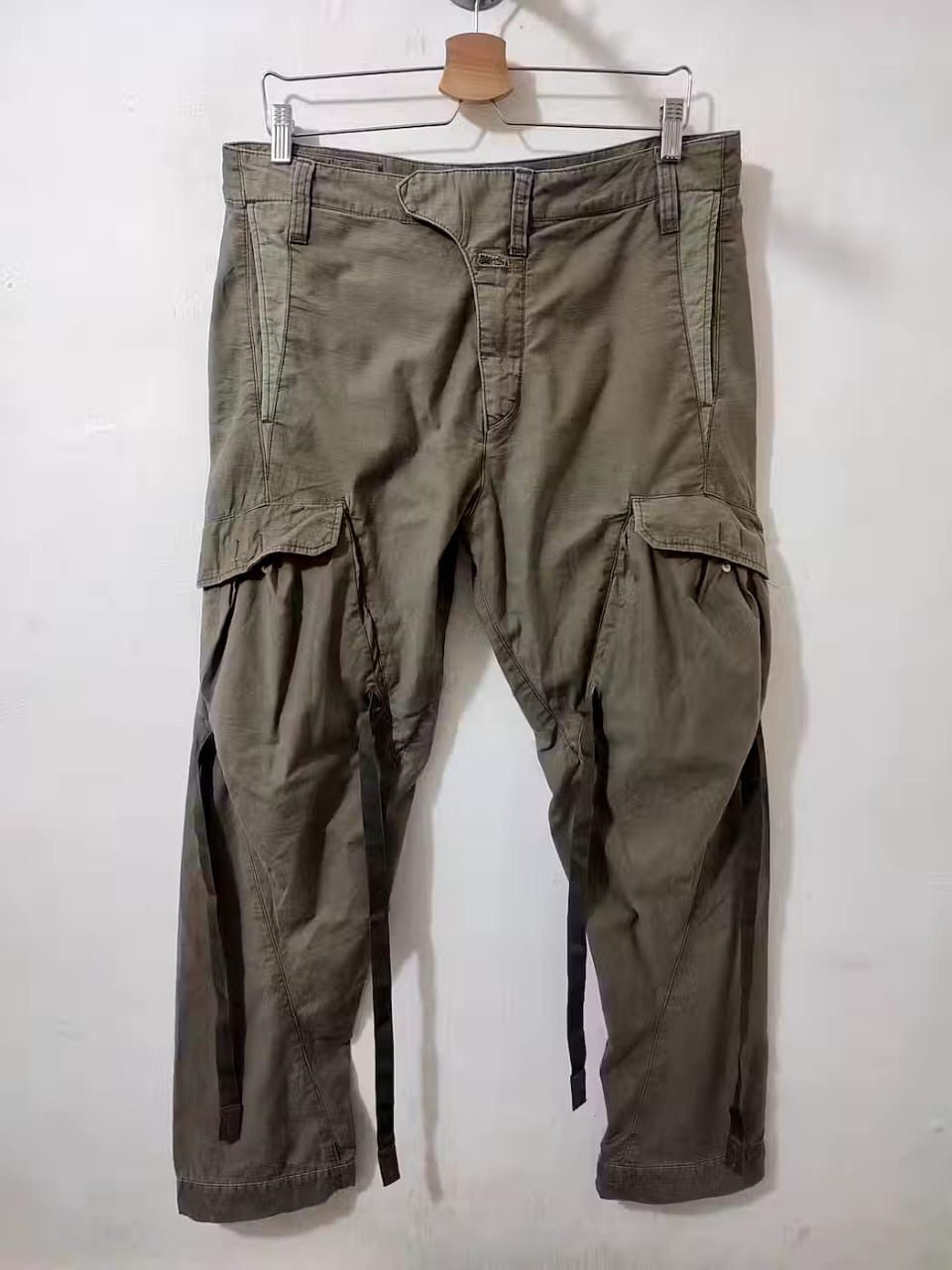 Marithe + Francois Girbaud MFG Marithe Francois Girbaud Tactical Cargo Bondage Pants Size US 32 / EU 48 - 5 Thumbnail
