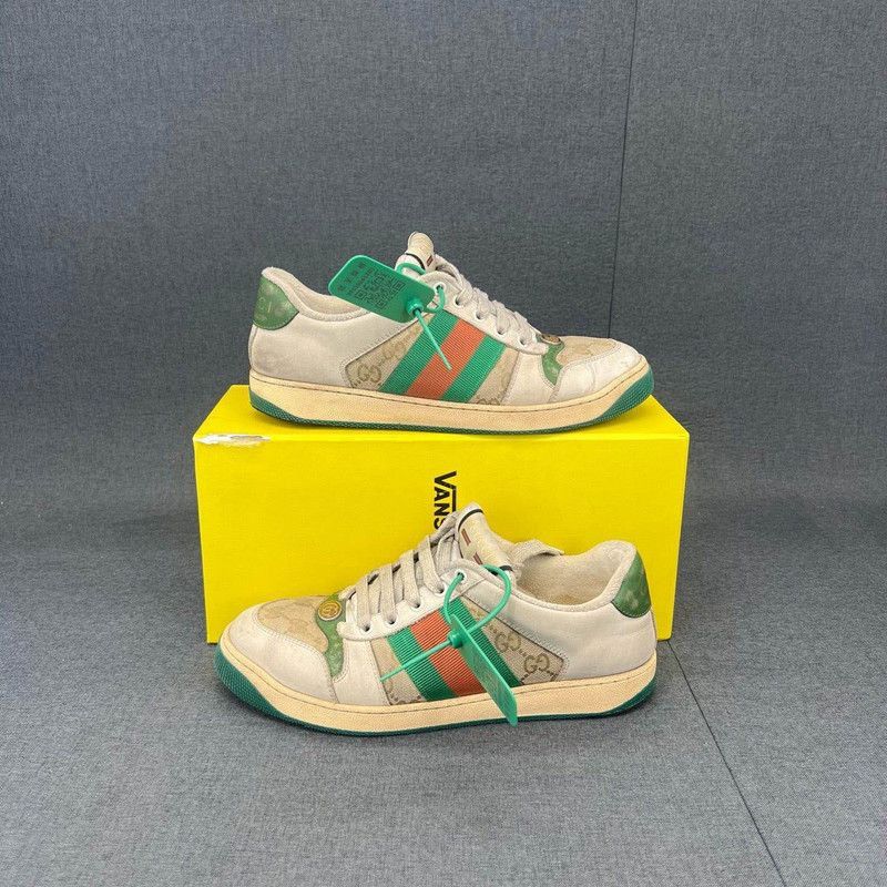 Gucci Gucci Low-Top Sneakers in Gray - Size US 8.5 / EU 41-42 - 7 Thumbnail