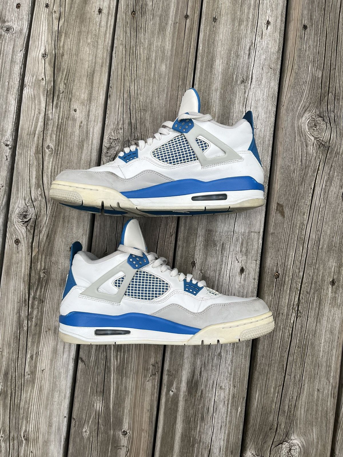 Jordan Brand × Nike Air Jordan 4 Retro Military Blue (2012) Size US 11 / EU 44 - 3 Thumbnail