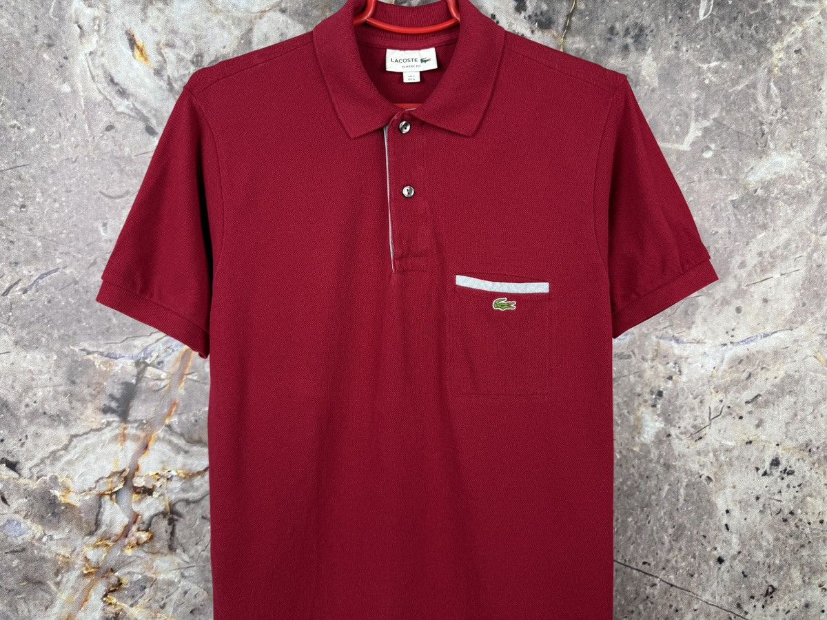 Lacoste Men’s Lacoste Polo Shirt Red Streetwear Size Small Size US S / EU 44-46 / 1 - 3 Thumbnail