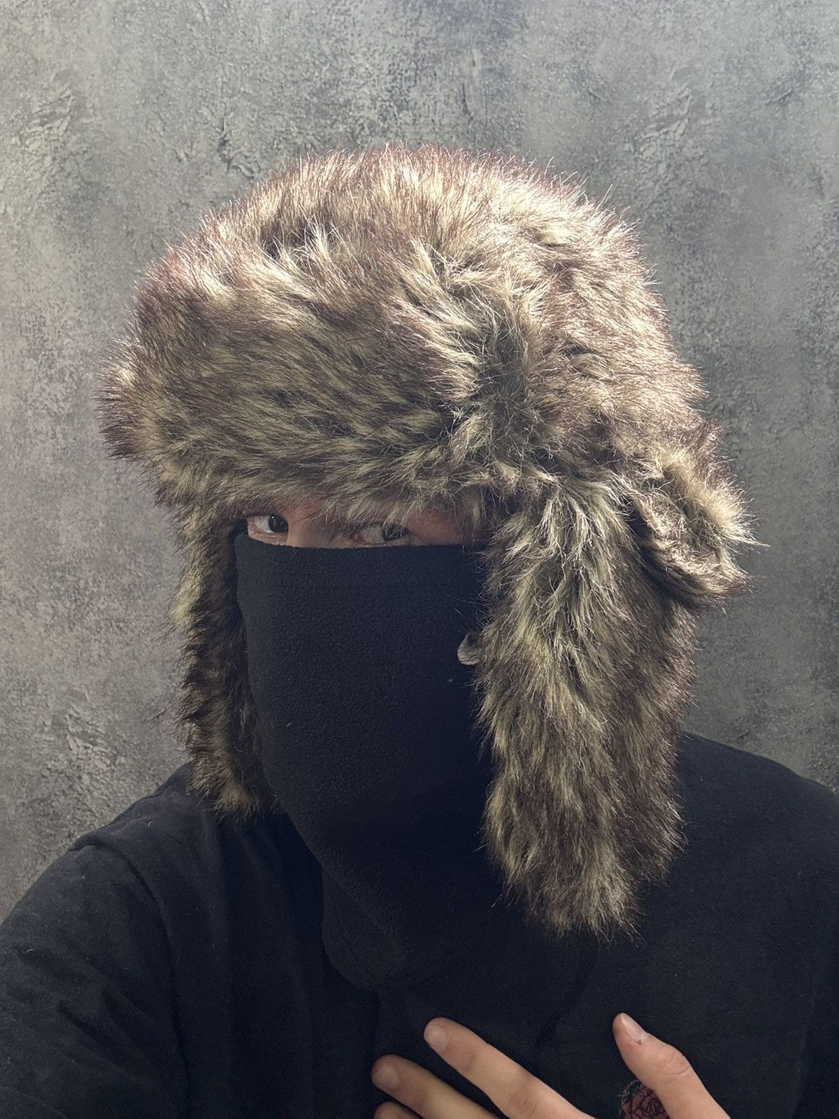 Hysteric Glamour × Japanese Brand Vintage fuzzy mohair japanese ushanka hat avant garde Size ONE SIZE - 2 Thumbnail