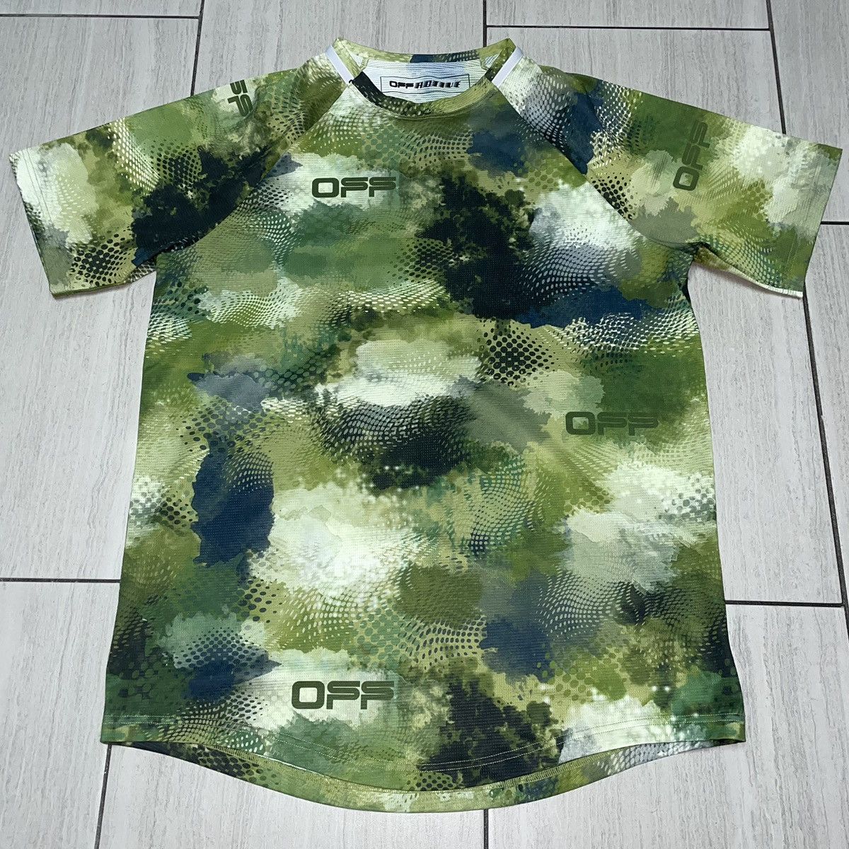 Off-White Off White Active T-shirt Camo Size US M / EU 48-50 / 2 - 1 Thumbnail
