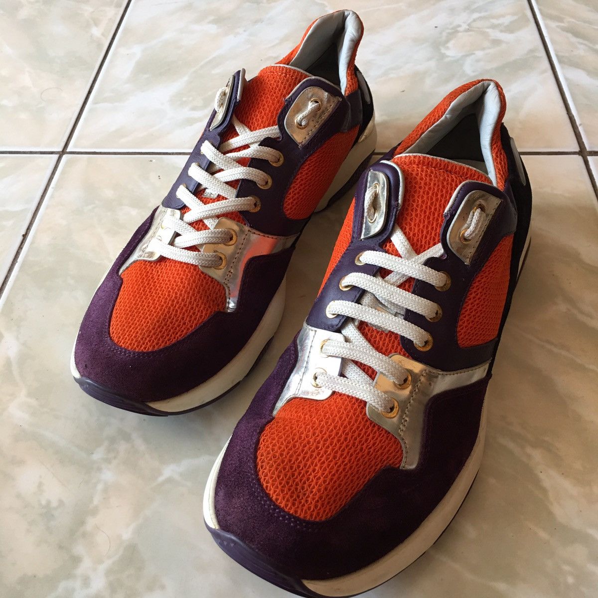 Designer × Salvatore Ferragamo Ferragamo Lisbona Sneakers Size US 9.5 / EU 42-43 - 3 Thumbnail