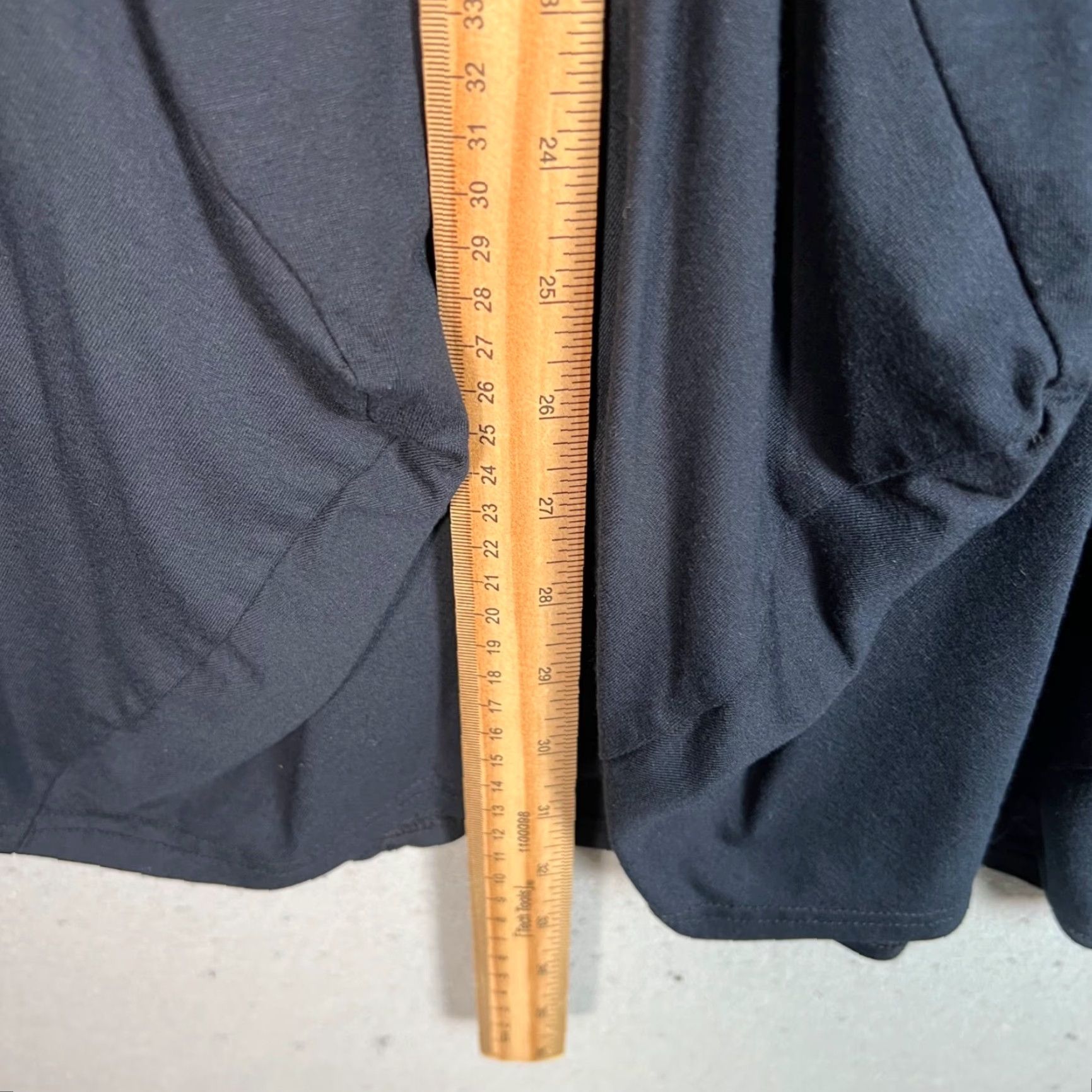 Vintage VINTAGE Gudrun Grenz Womens Dress Long Sleeve Black A-Line Viscose Elastane M Size M / US 6-8 / IT 42-44 - 7 Thumbnail