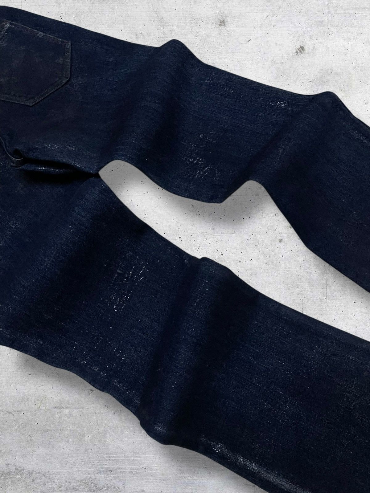 Shellac VINTAGE SHELLAC OG JAPAN DESIGNER WAX ARCHIVE STYLE DENIM Size US 29 - 15 Thumbnail