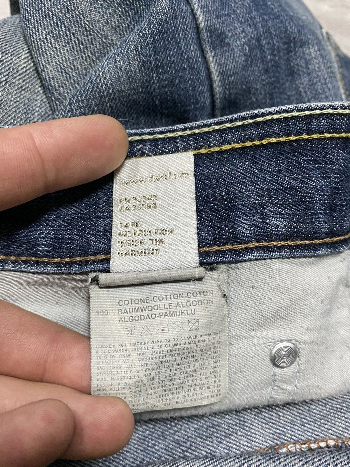 Diesel Diesel flared jeans vintage distressed pants eb0 Size US 34 / EU 50 - 8 Thumbnail