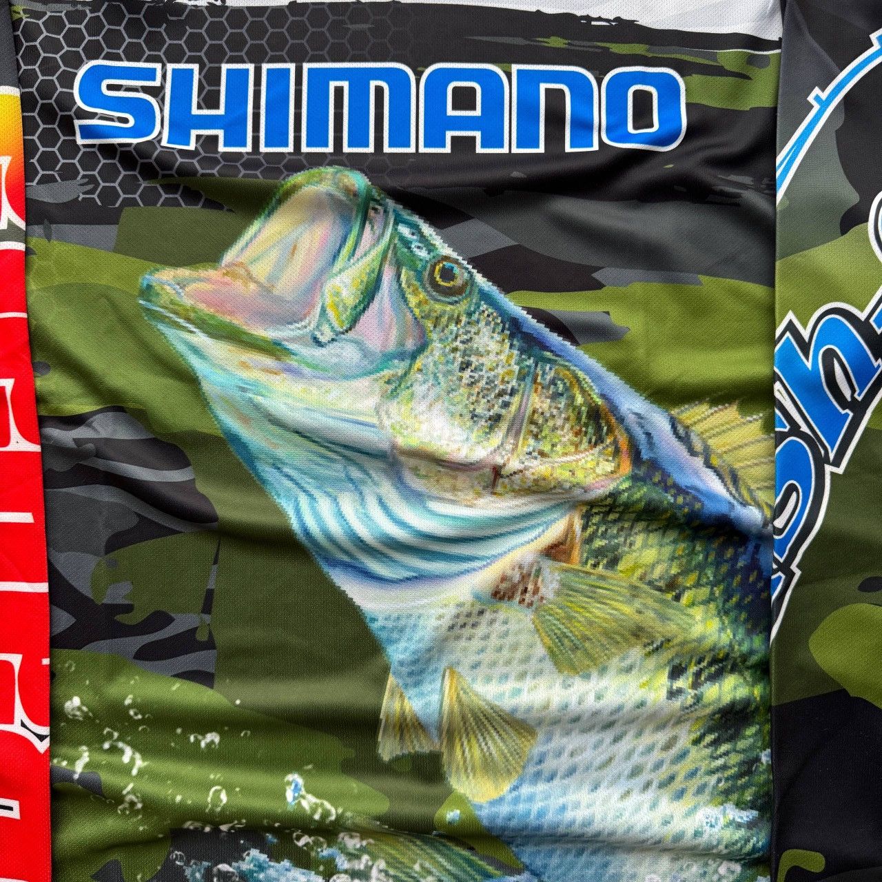 20471120 Shimano Y2K Fishing Racing Biker Jersey Size US M / EU 48-50 / 2 - 5 Thumbnail