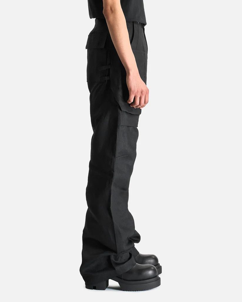 Rick Owens o1s1v1r1oon0825 Stefan Cargo Pants in Black Size US 36 / EU 52 - 3 Thumbnail