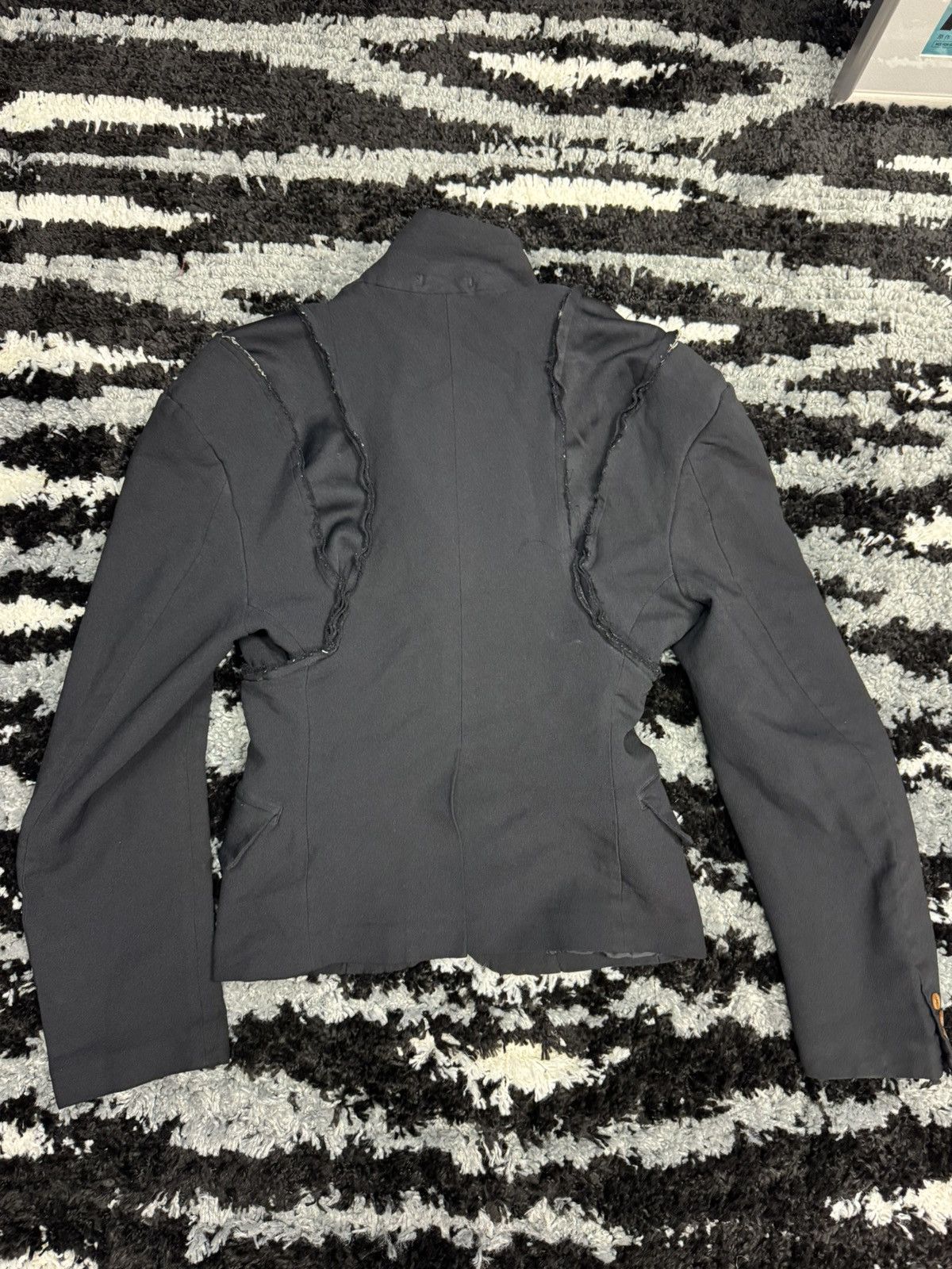 Comme des Garcons COMME des GARCONS Cut Off Design 2B Jacket Size 46S - 2 Thumbnail