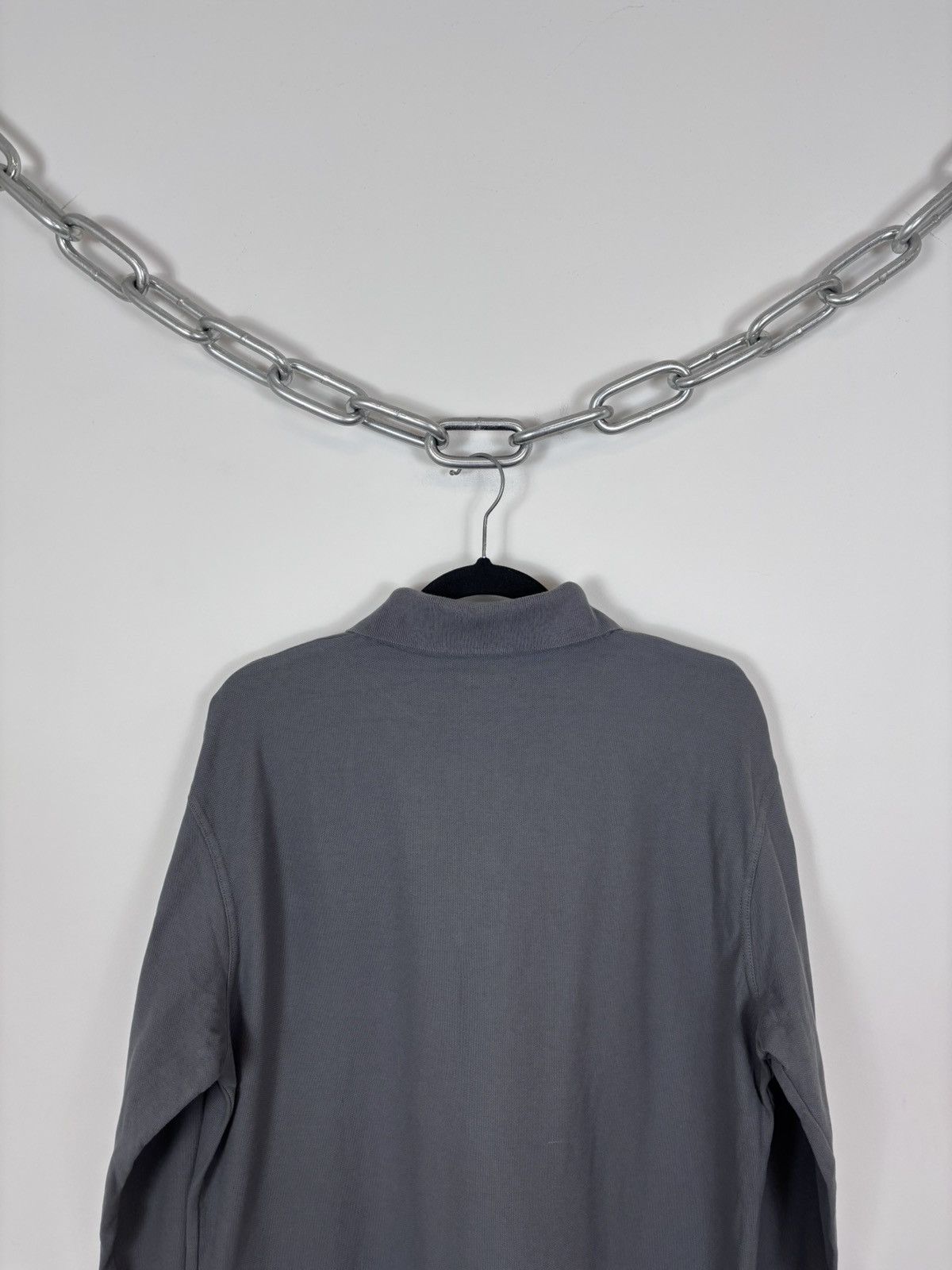 Avirex Avirex Men’s US Air Force Gray Long Sleeve Polo Shirt Size US XXL / EU 58 / 5 - 12 Thumbnail