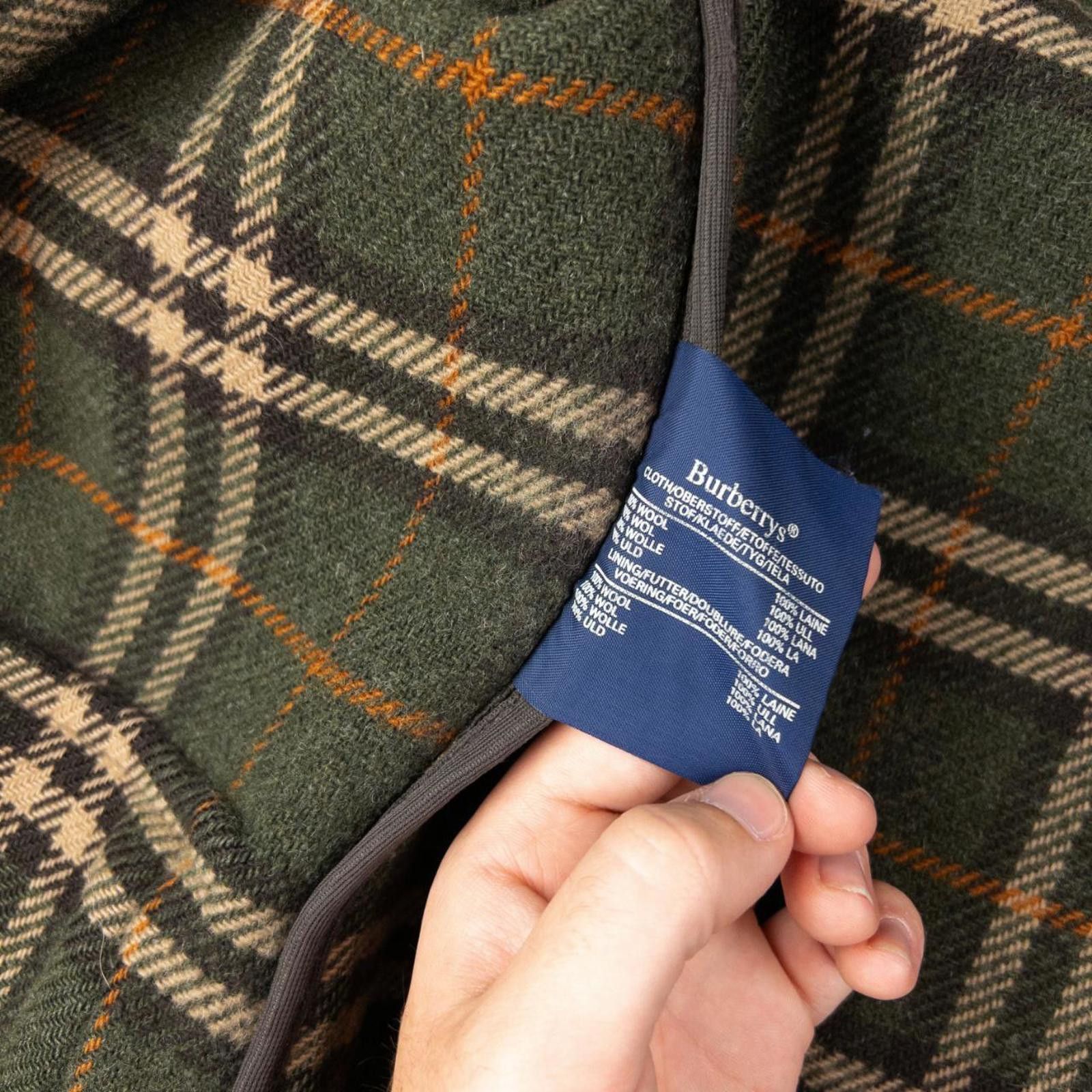 Burberry Vintage Burberry Nova Check Wool Duffel Coat Jacket Size Size US M / EU 48-50 / 2 - 8 Thumbnail