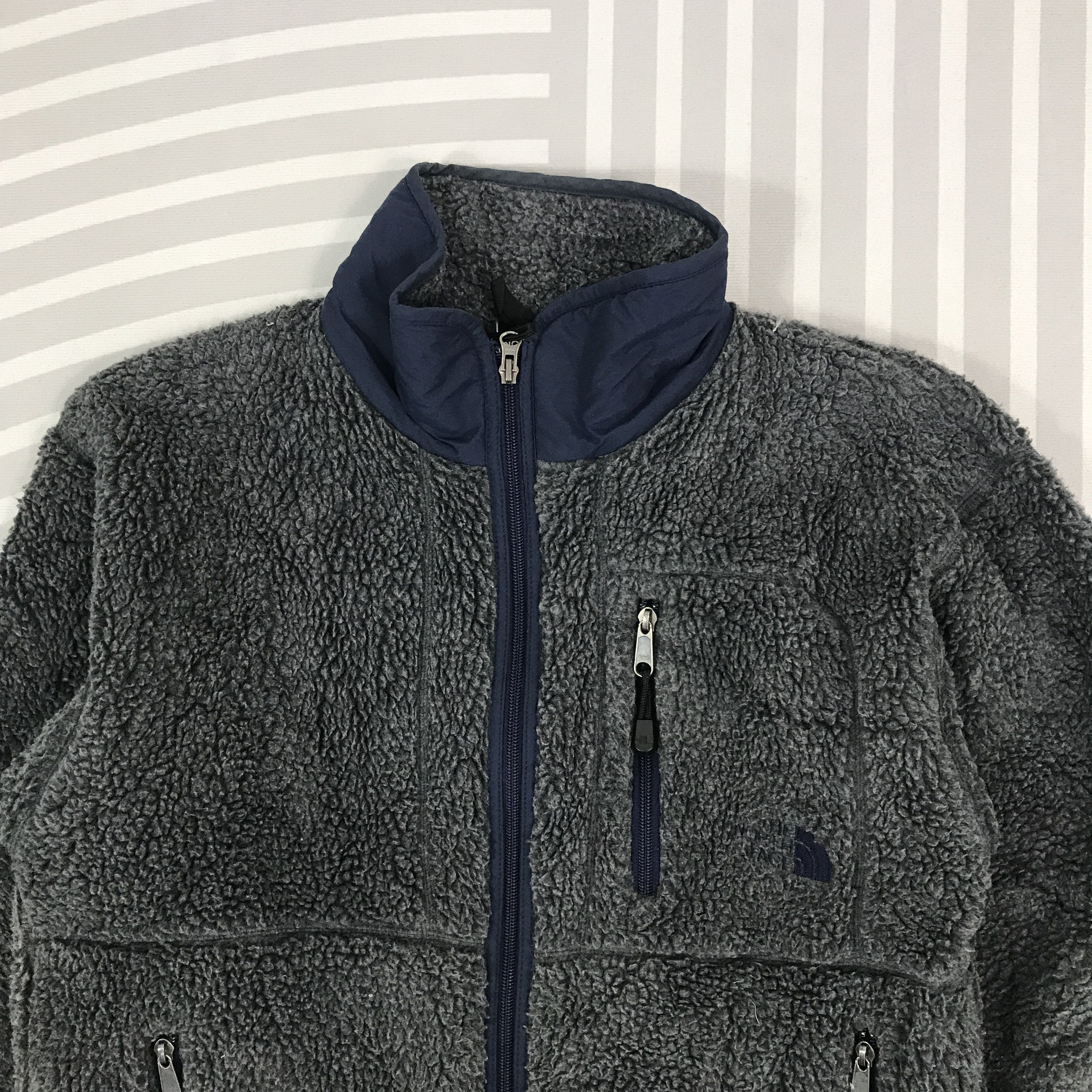The North Face × Vintage Vintage The north face Sun Faded Sherpa Jacket Size US L / EU 52-54 / 3 - 2 Thumbnail