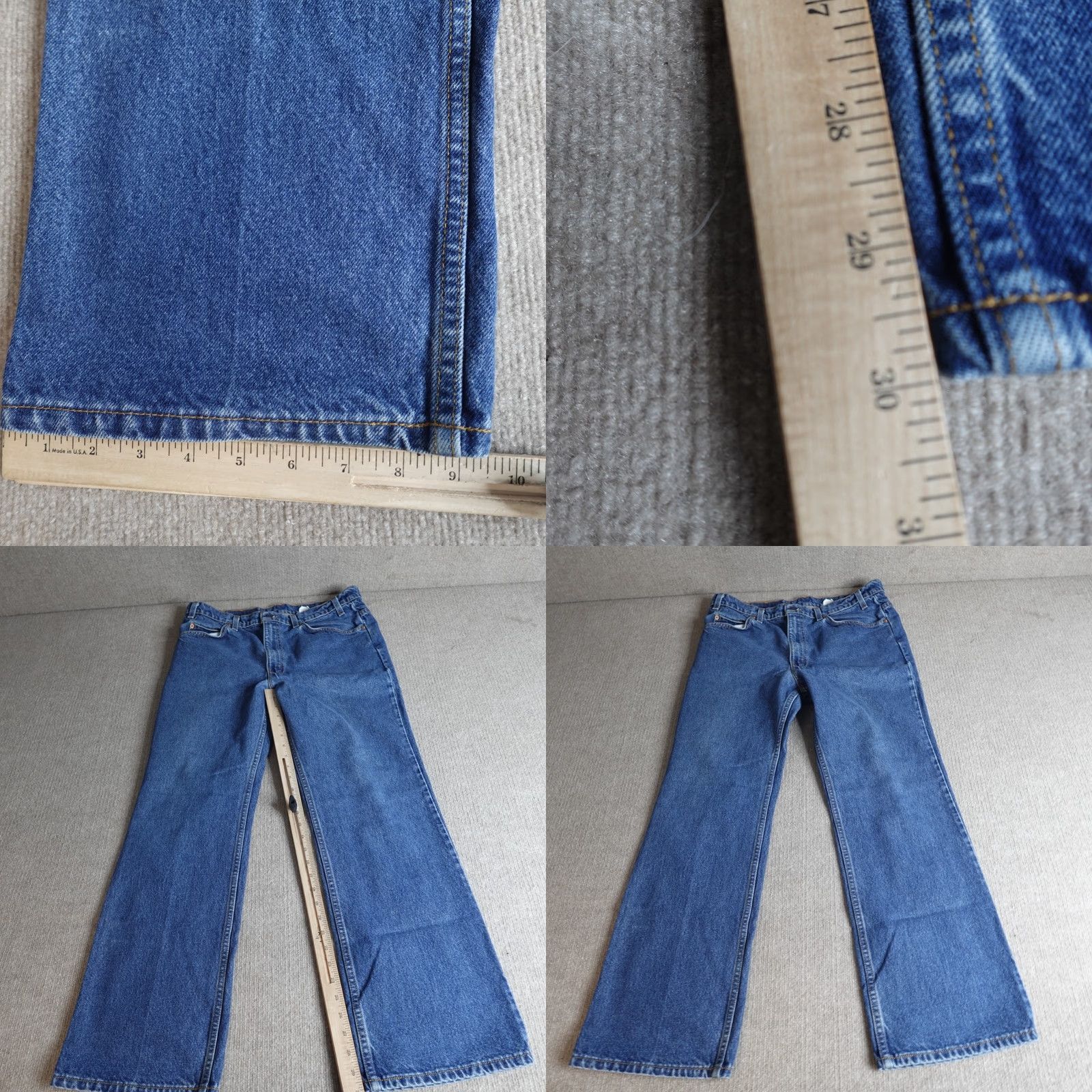 Levi's VINTAGE Levi's 517 Jeans Mens 36 x 30 Blue Bootcut Made in USA Size US 36 / EU 52 - 8 Thumbnail