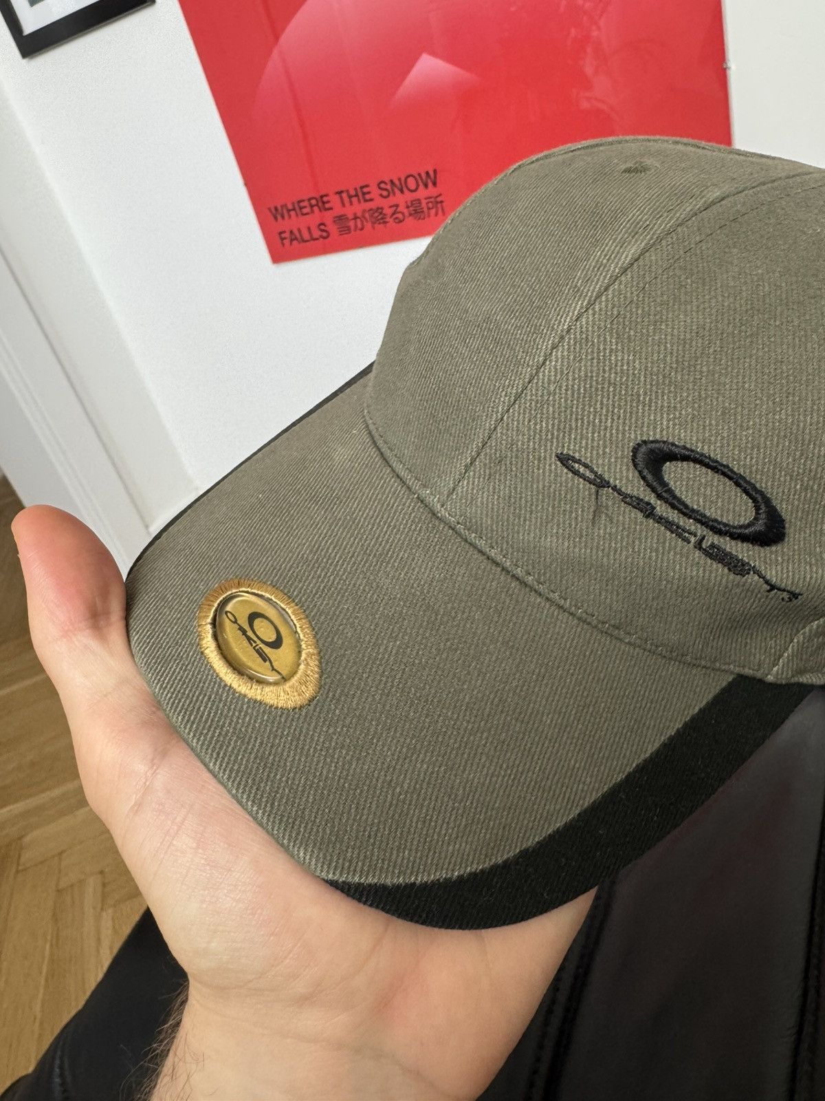 Oakley Oakley Vintage 90s Skate Surf Classic Logo Hat Rare Hype Size ONE SIZE - 2 Thumbnail