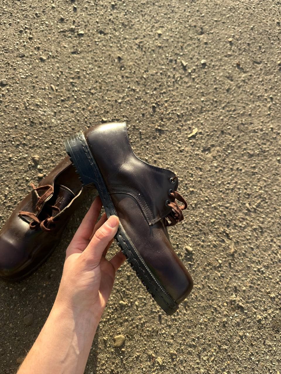 Other Steel Toe Vintage Bergmann Guidi style Leather Loafers Shoes Size US 10 / EU 43 - 1 Thumbnail