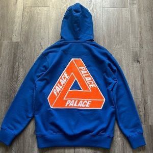 image of Palace Tri-Chenille Hoodie in Blue, Men's (Size Large)