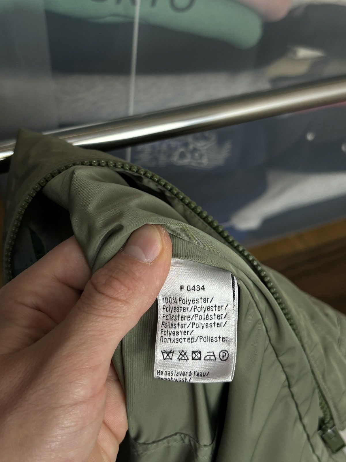 Lacoste Lacoste Light Pilot Bomber Jacket Size US M / EU 48-50 / 2 - 13 Thumbnail