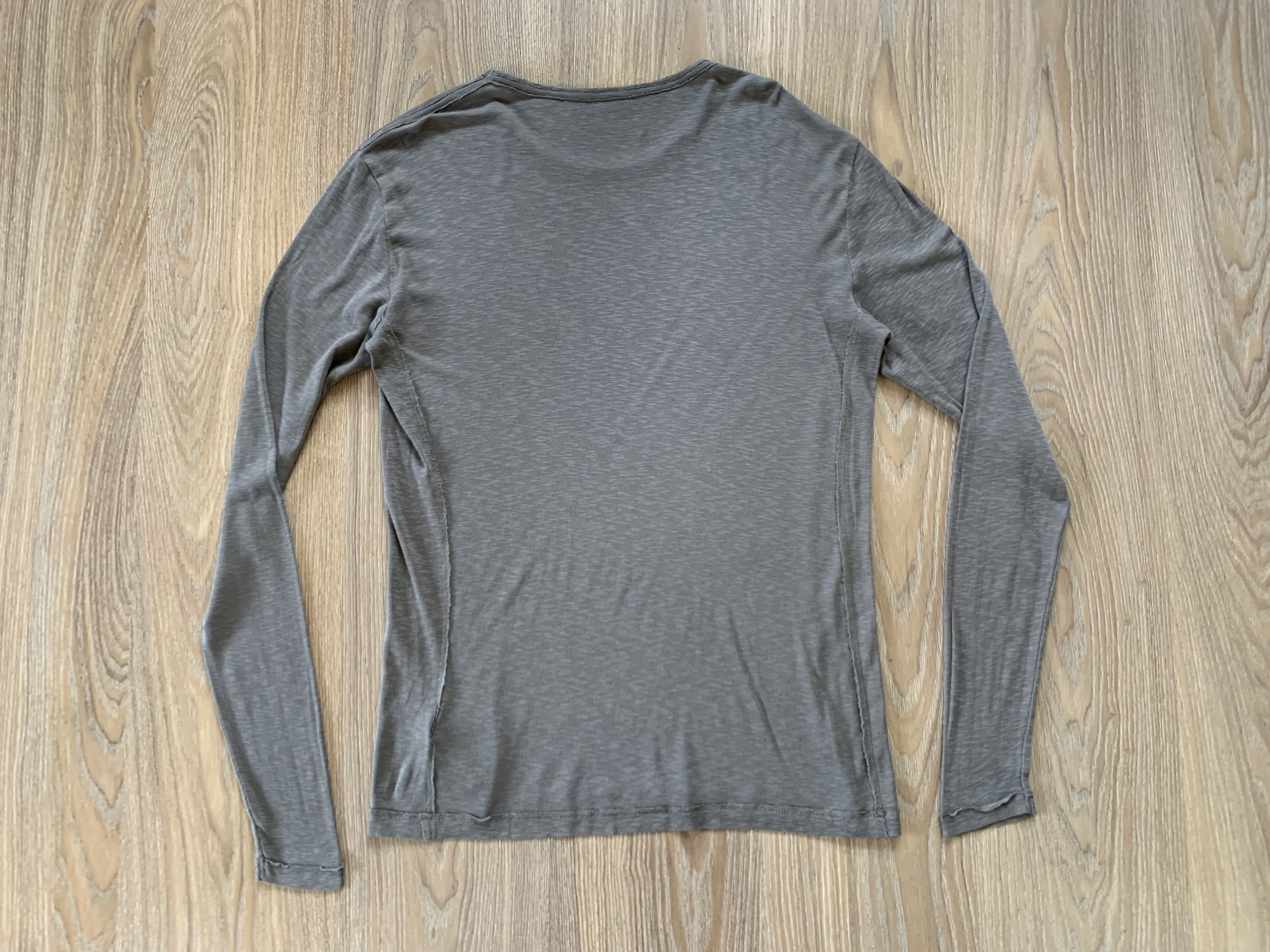 Allsaints Allsaints Grey Long Sleeve T Shirt Size US S / EU 44-46 / 1 - 3 Thumbnail