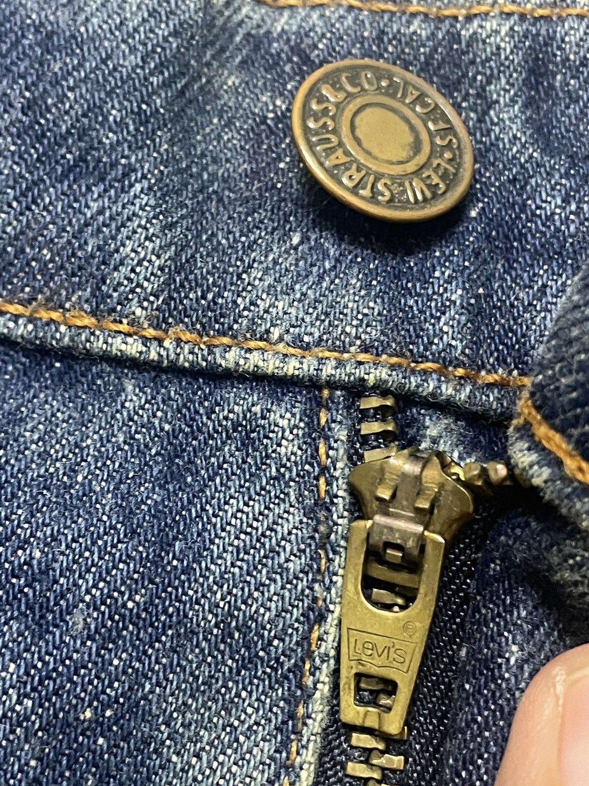 Levi's Vintage Levis 517 Denim Not Selvedge Size US 32 / EU 48 - 3 Thumbnail