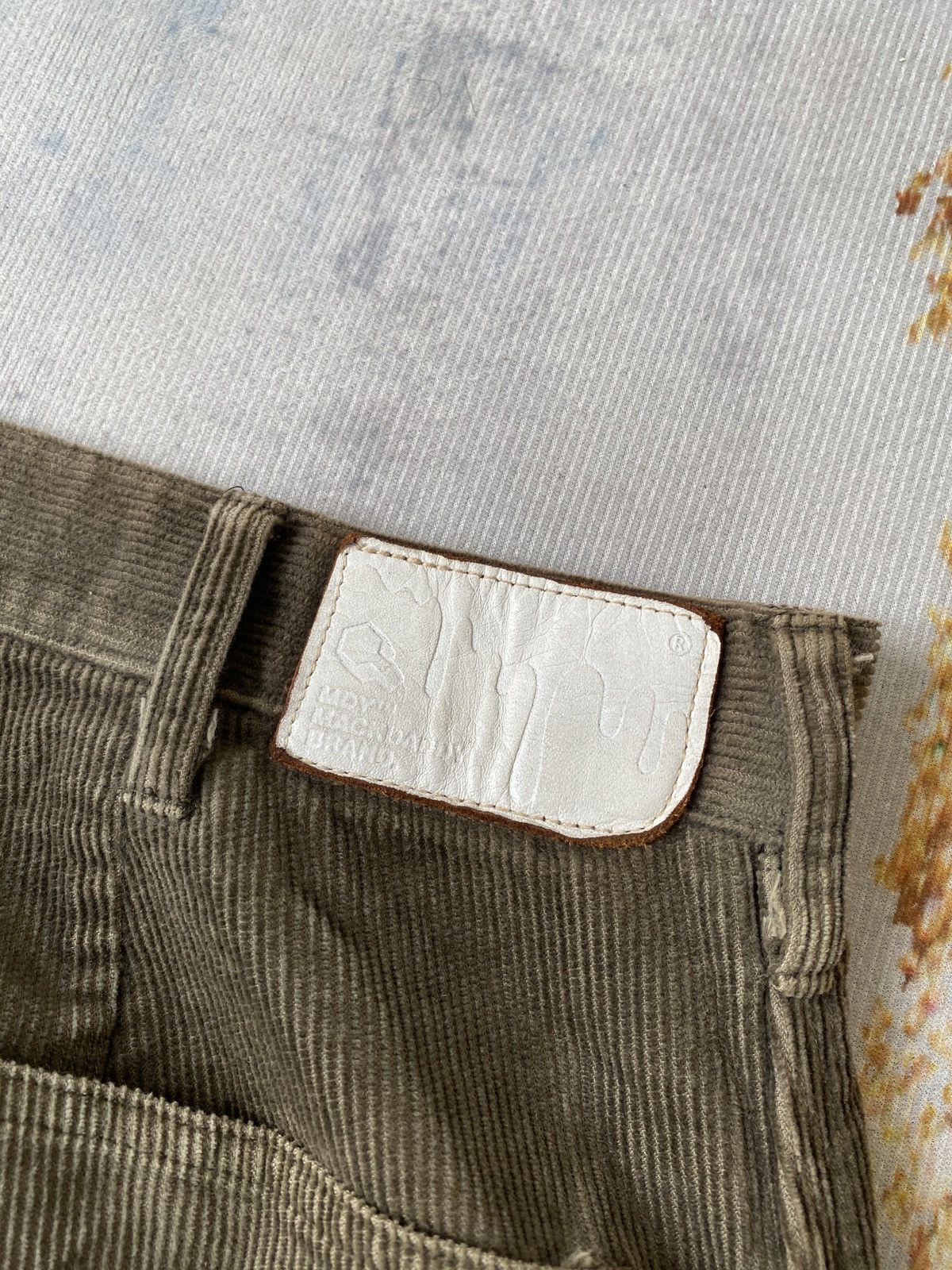 Japanese Brand MackDaddy Japan Streetwear Baggy Carpenter Corduroy Pant Size US 34 / EU 50 - 14 Thumbnail