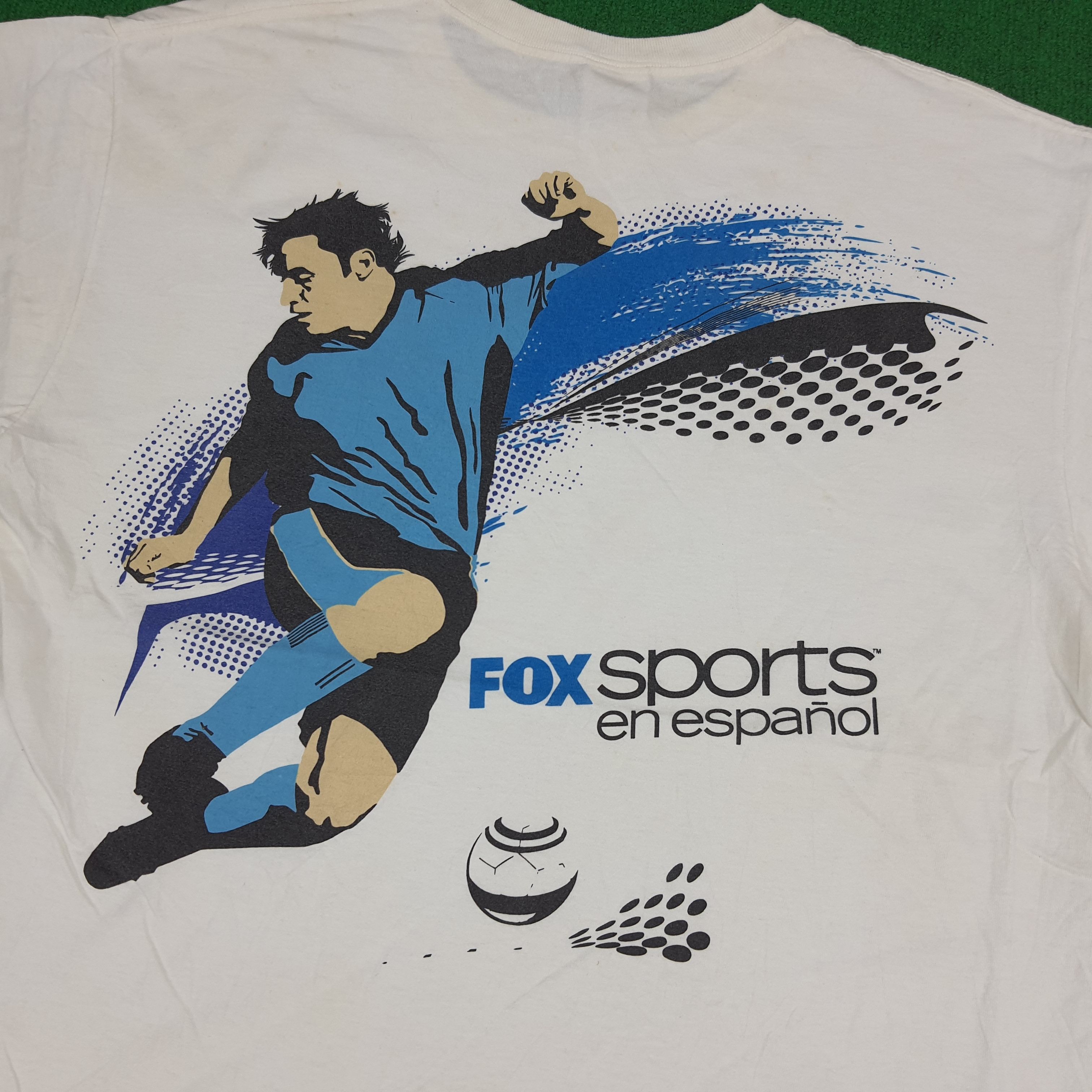 Fox Racing × Vintage Vintage Fox Sports En Espanol In Spanish Tshirt Size US L / EU 52-54 / 3 - 2 Thumbnail